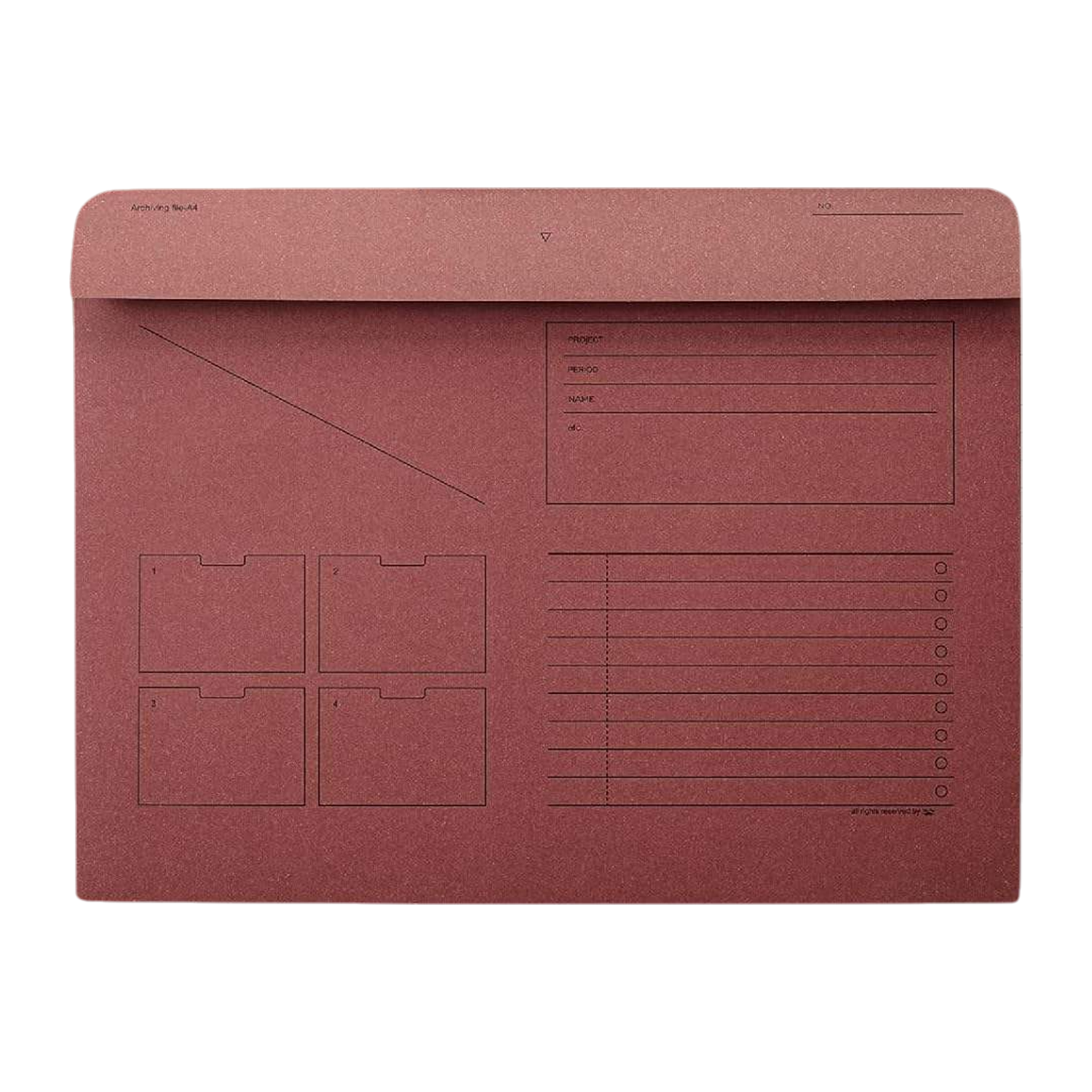 A4 Paper Pocket File Folder 11