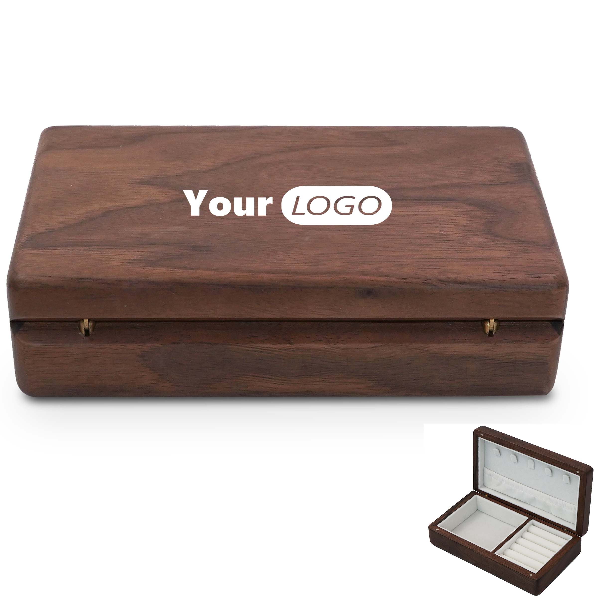 Wood Jewelry Storage Box 3