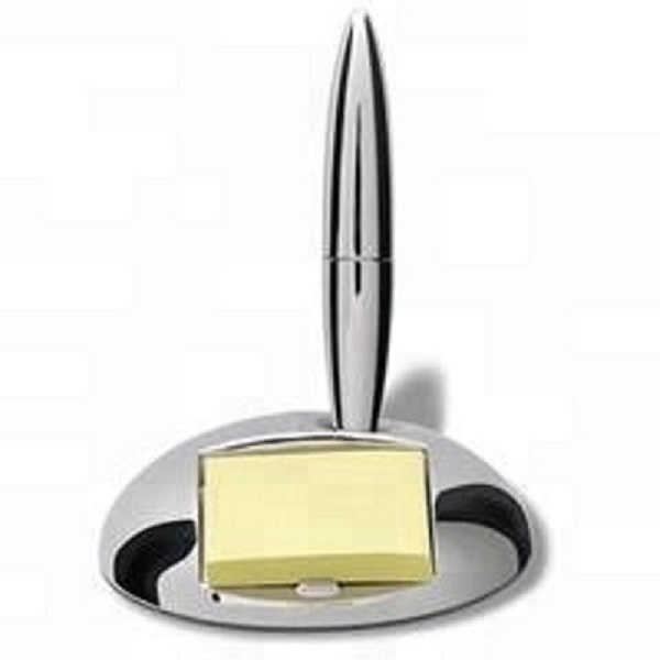 Ballpoint Pen with Magnetic Base and Sticky Note 1