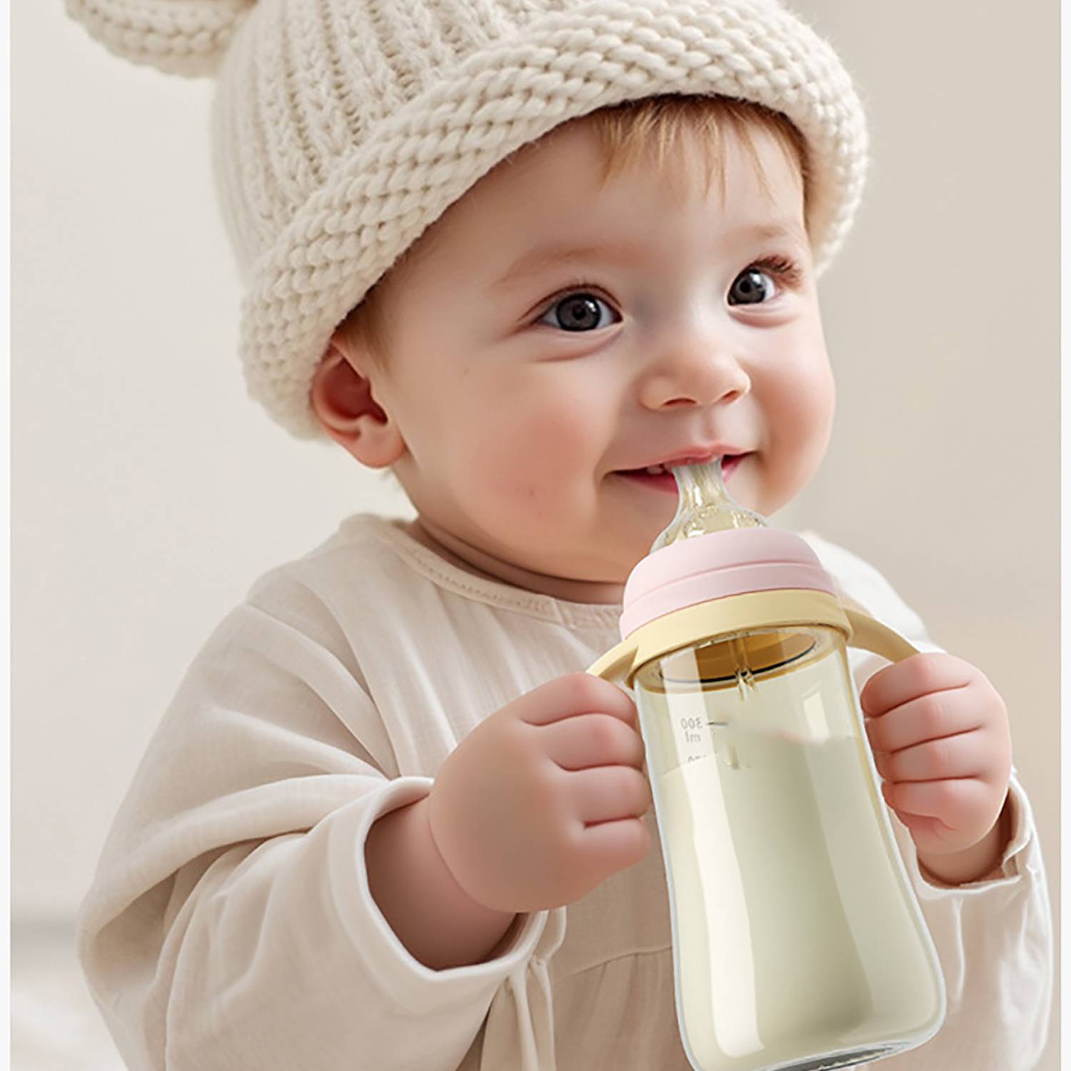 10oz Dual-Use Baby Feeding Bottle - Safe & Durable 6