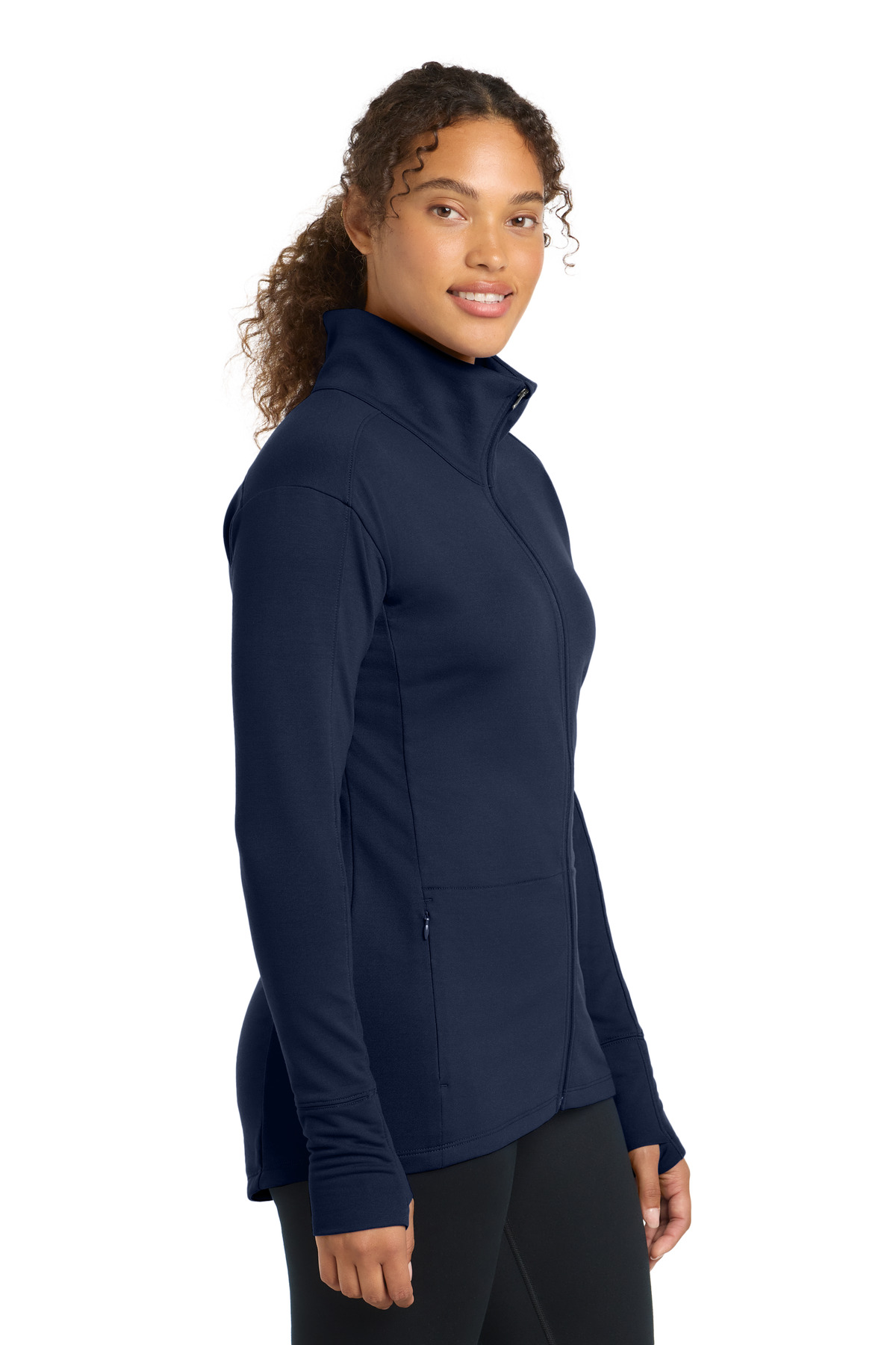 Sport-Tek Women's Sport-Wick Flex Fleece Full-Zip. LST560 22