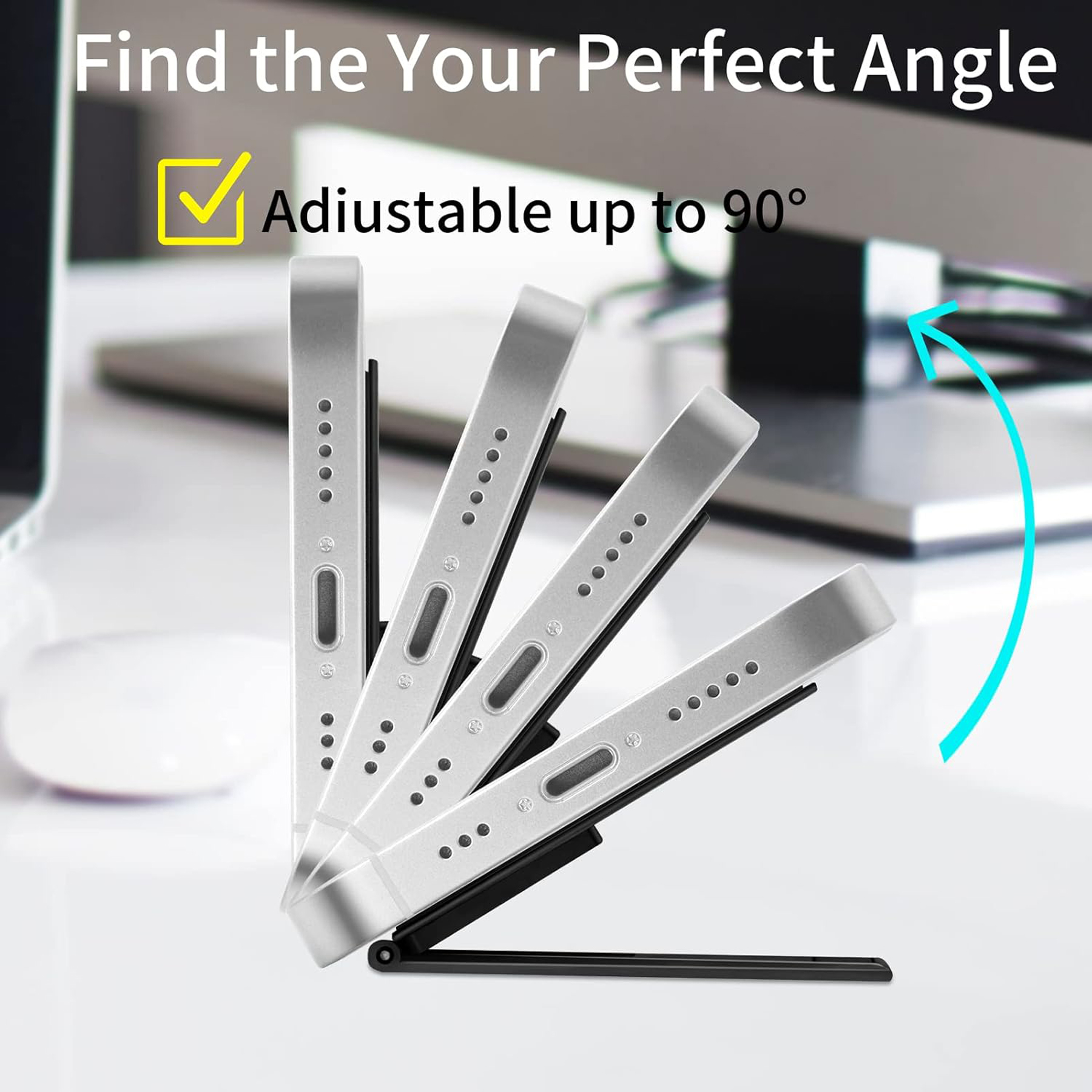 Portable Folding Metal Phone Stand 4