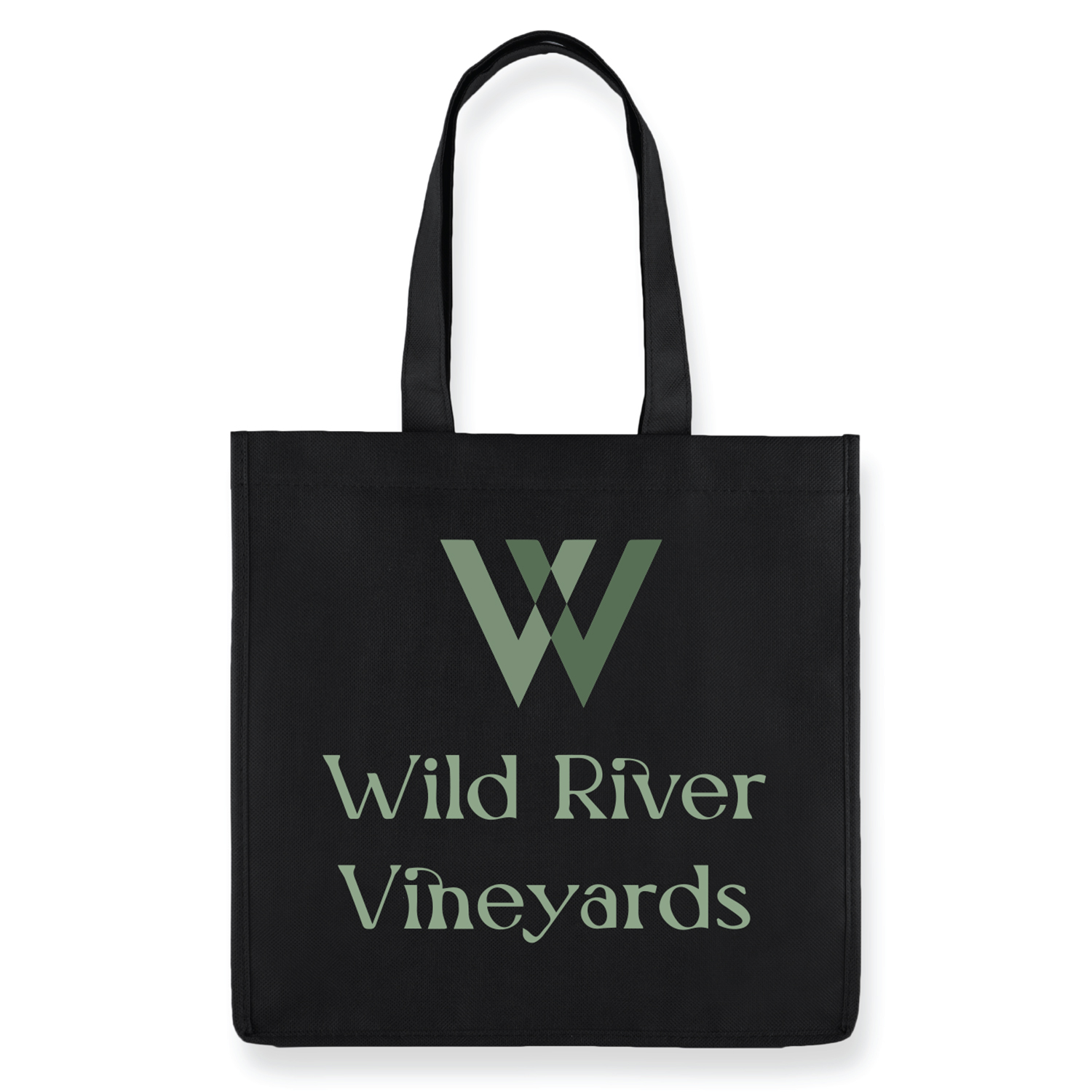 True® 3 Bottle Non-Woven Wine Tote 4