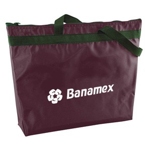 Nylon Zippered Tote w/Gusset 1
