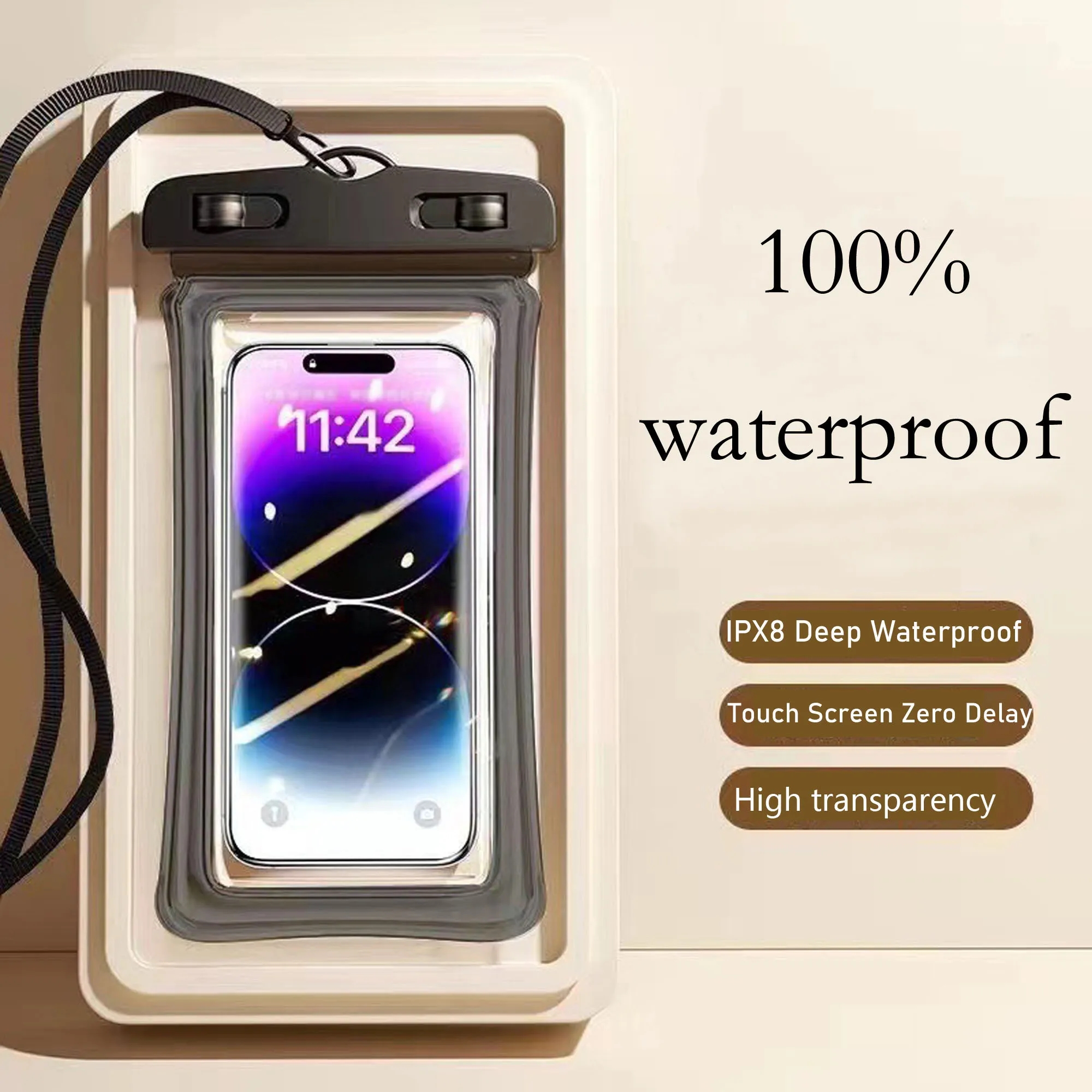 IPX8 Floating Waterproof Phone Pouch 8