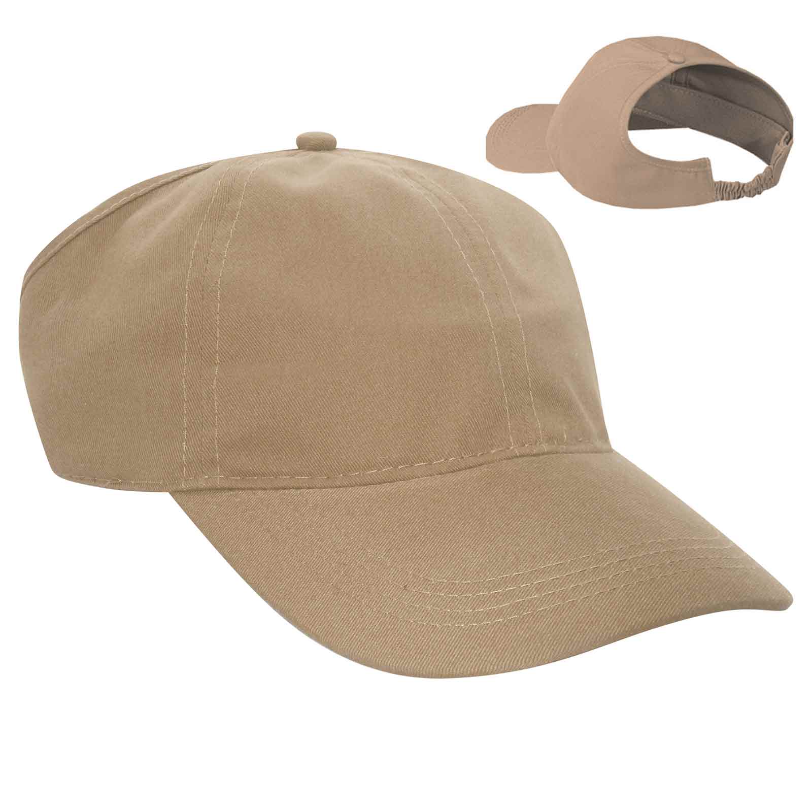 OTTO CAP® 4 Panel Ponytail Cap 4