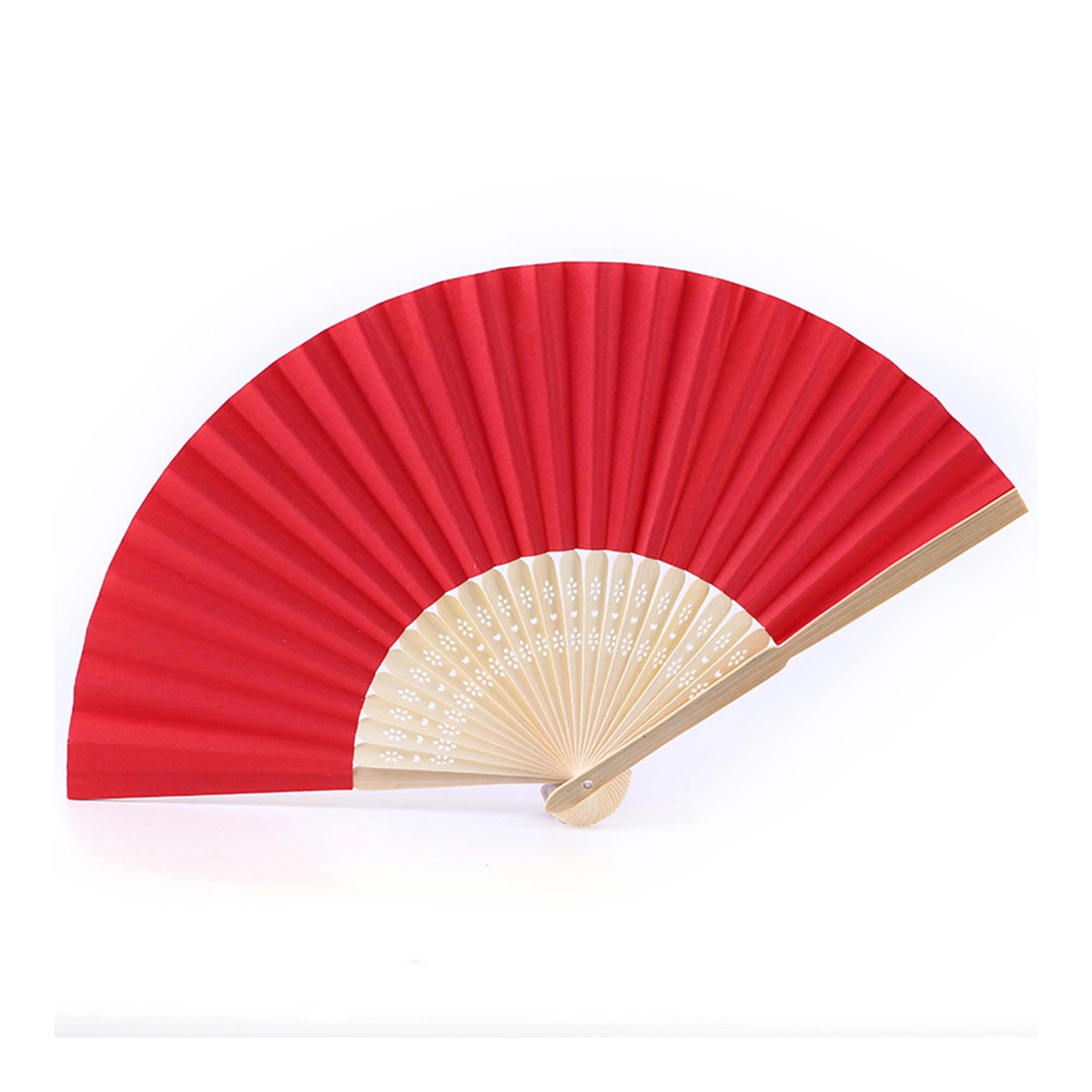 Bamboo Foldable Paper Fan 5