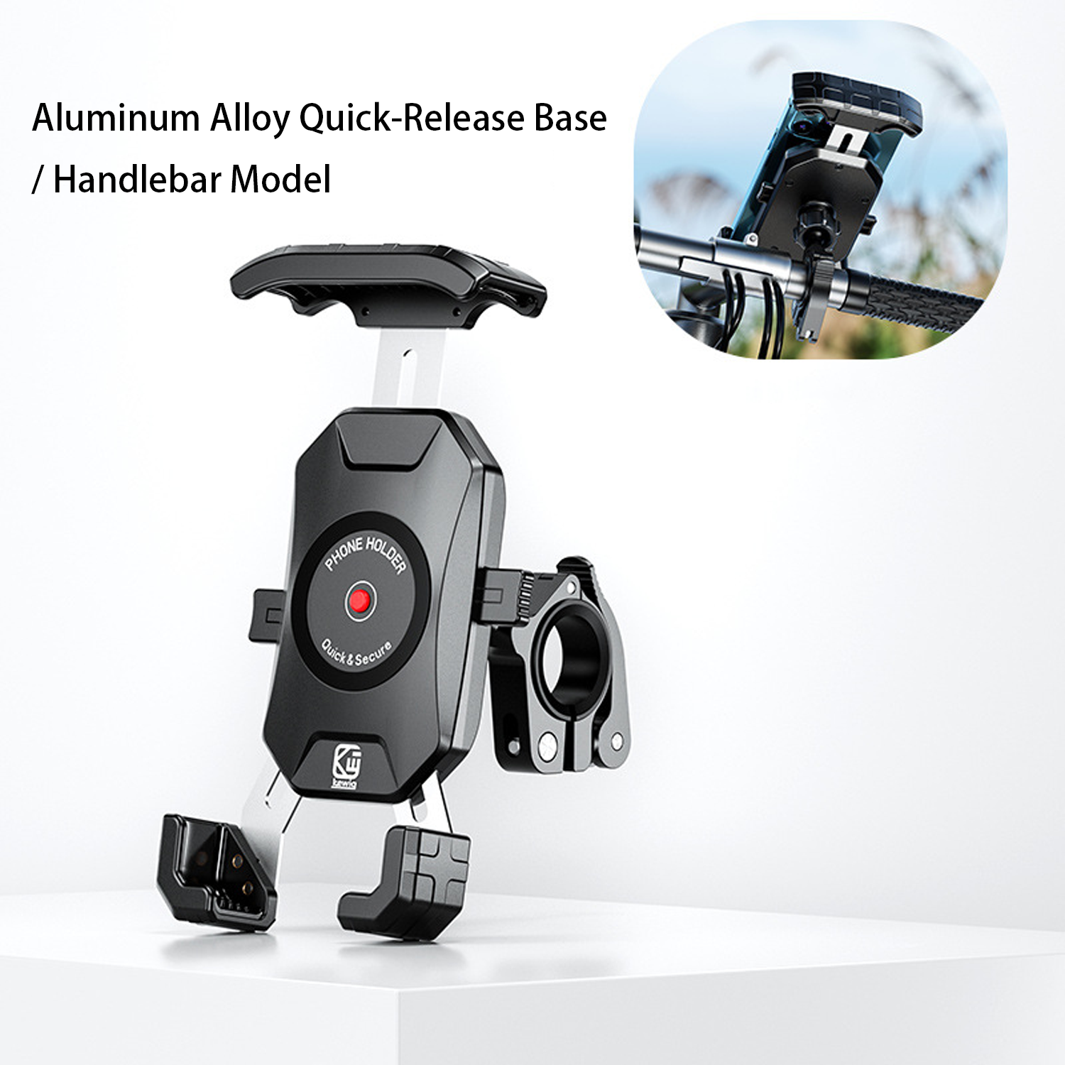 Steady Anti-Shake Motorcycle Phone Holder 8