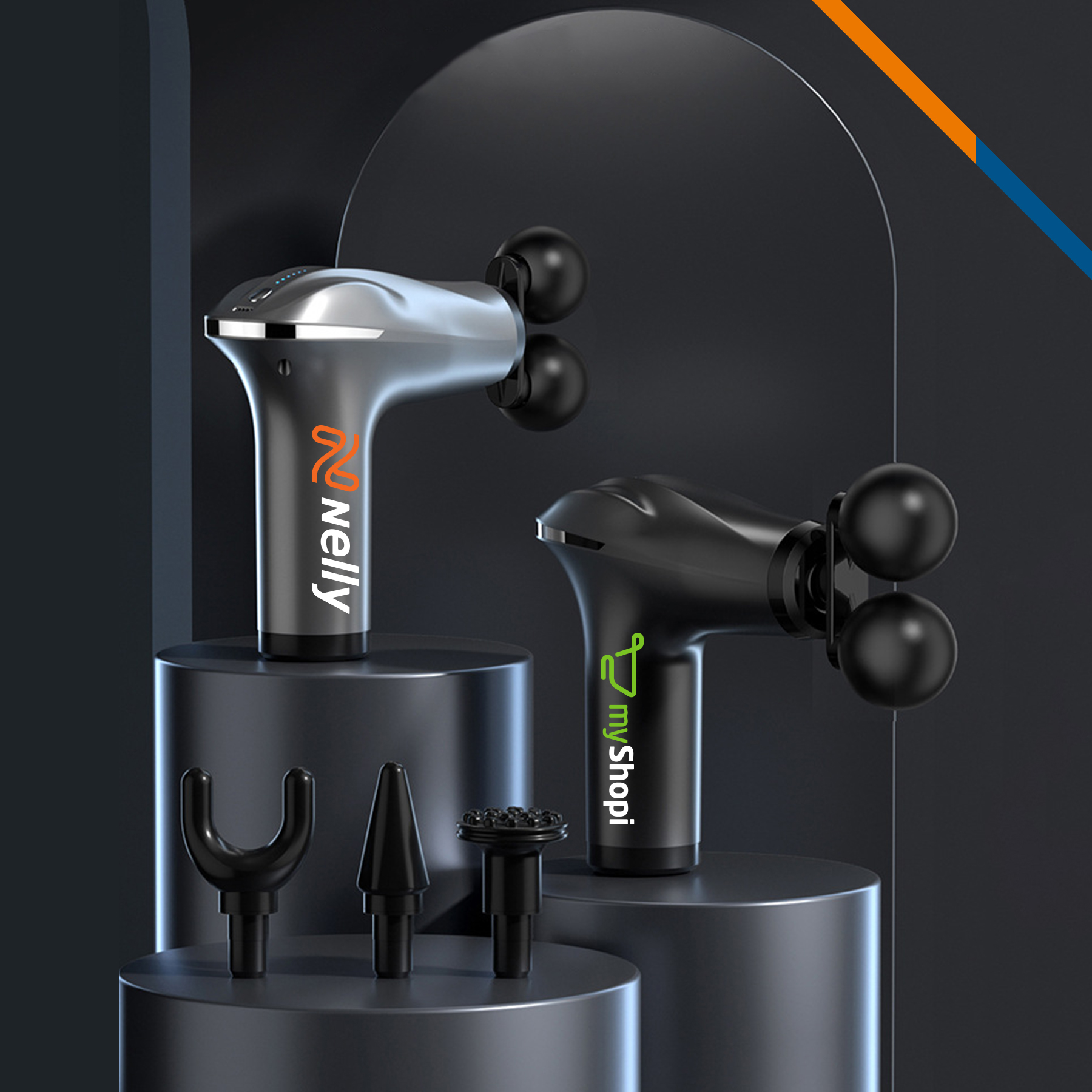 Pazlo Double Heads Massage Gun 2