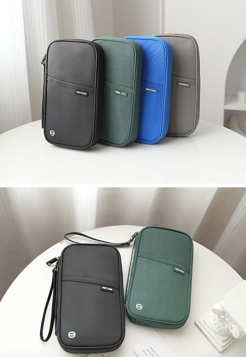 Travel Document Organizer Credit Card Clutch Bag 6