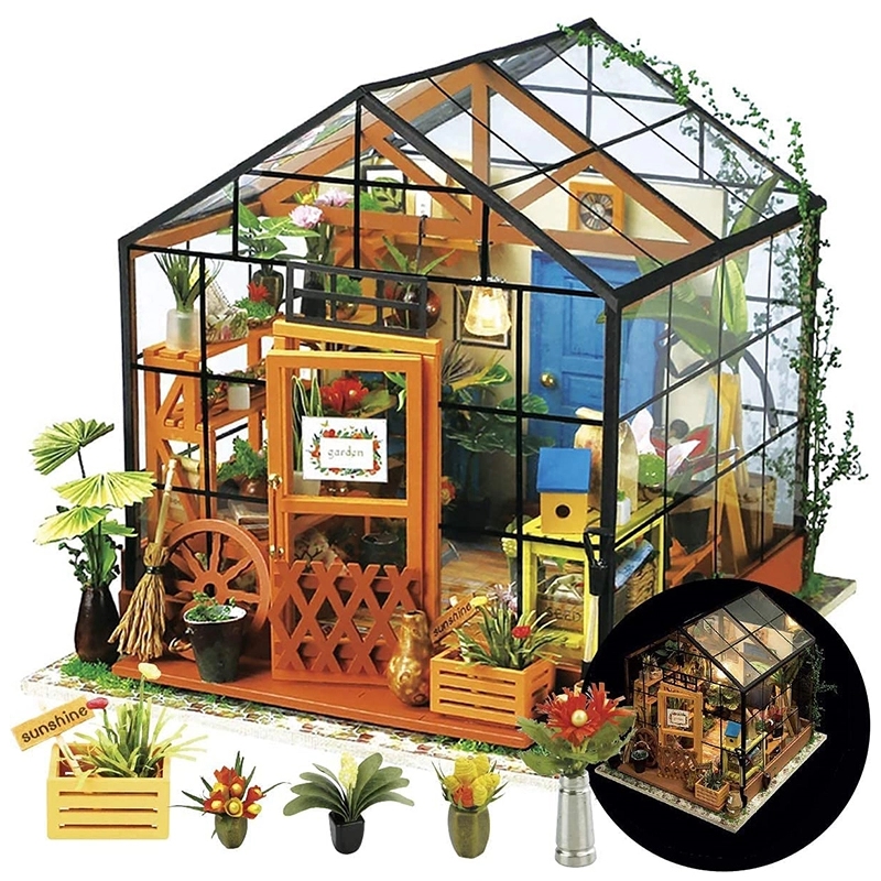 Diy Miniature Dollhouse Kits 5