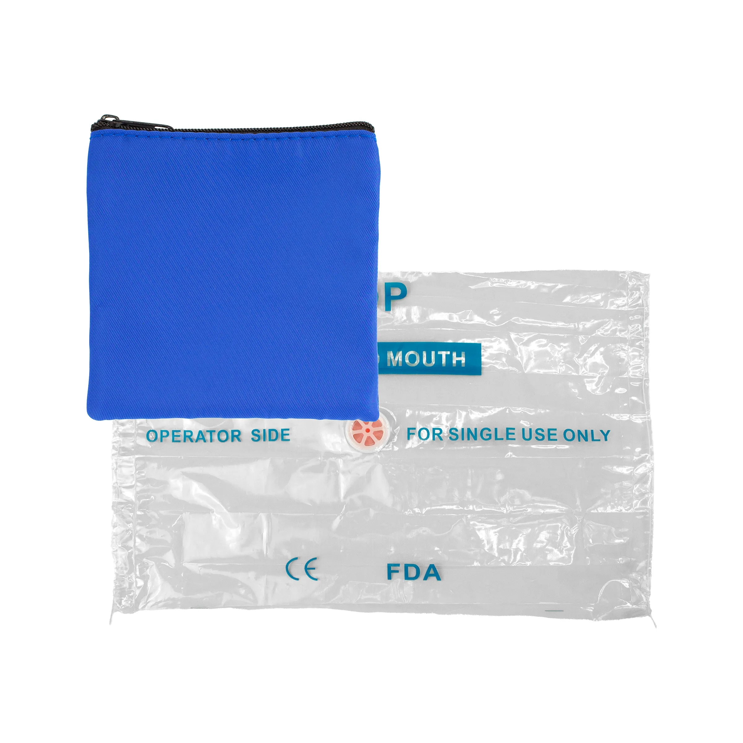 Colorful RPET CPR Face Shield Set 12
