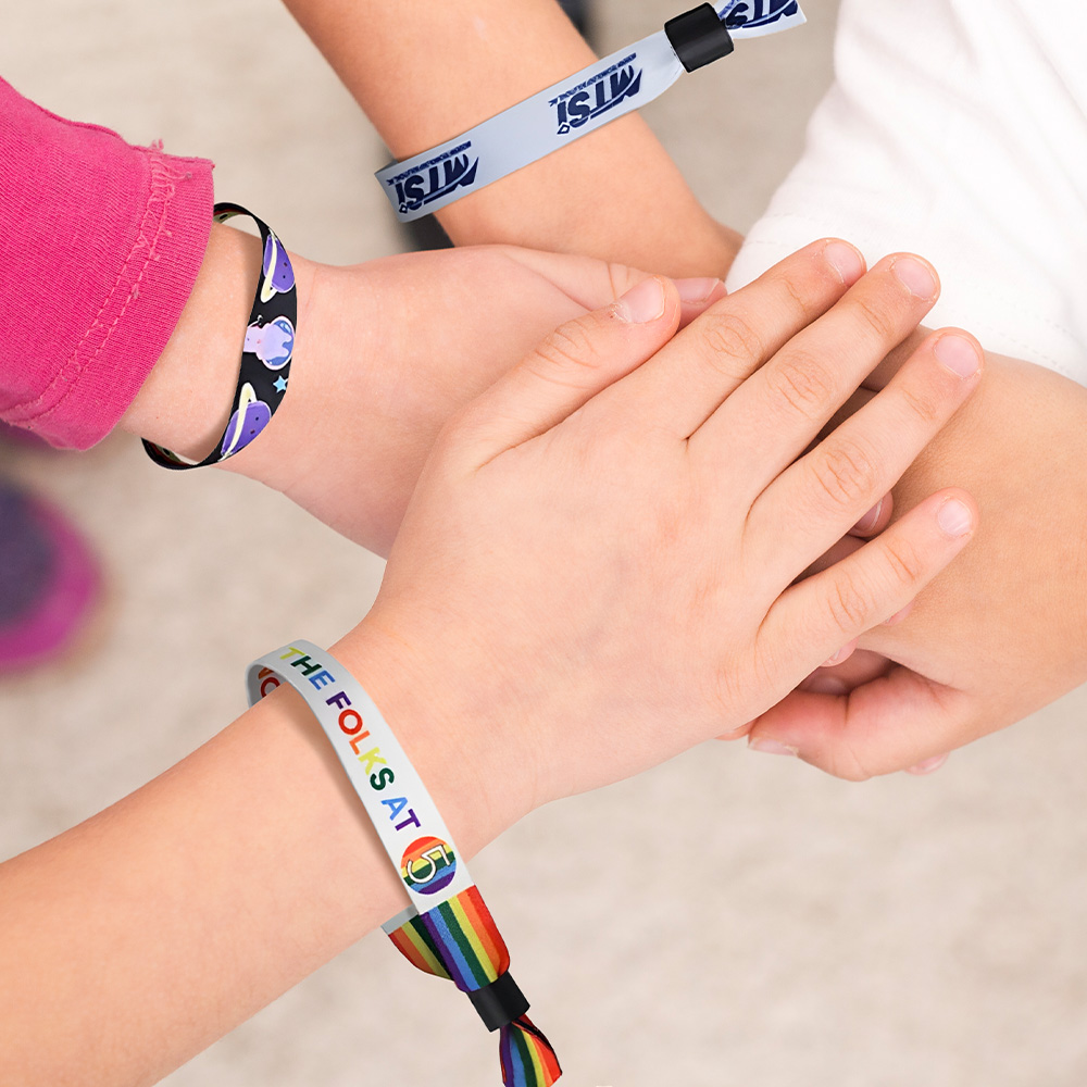 Satin Sublimated Event Wristband 5