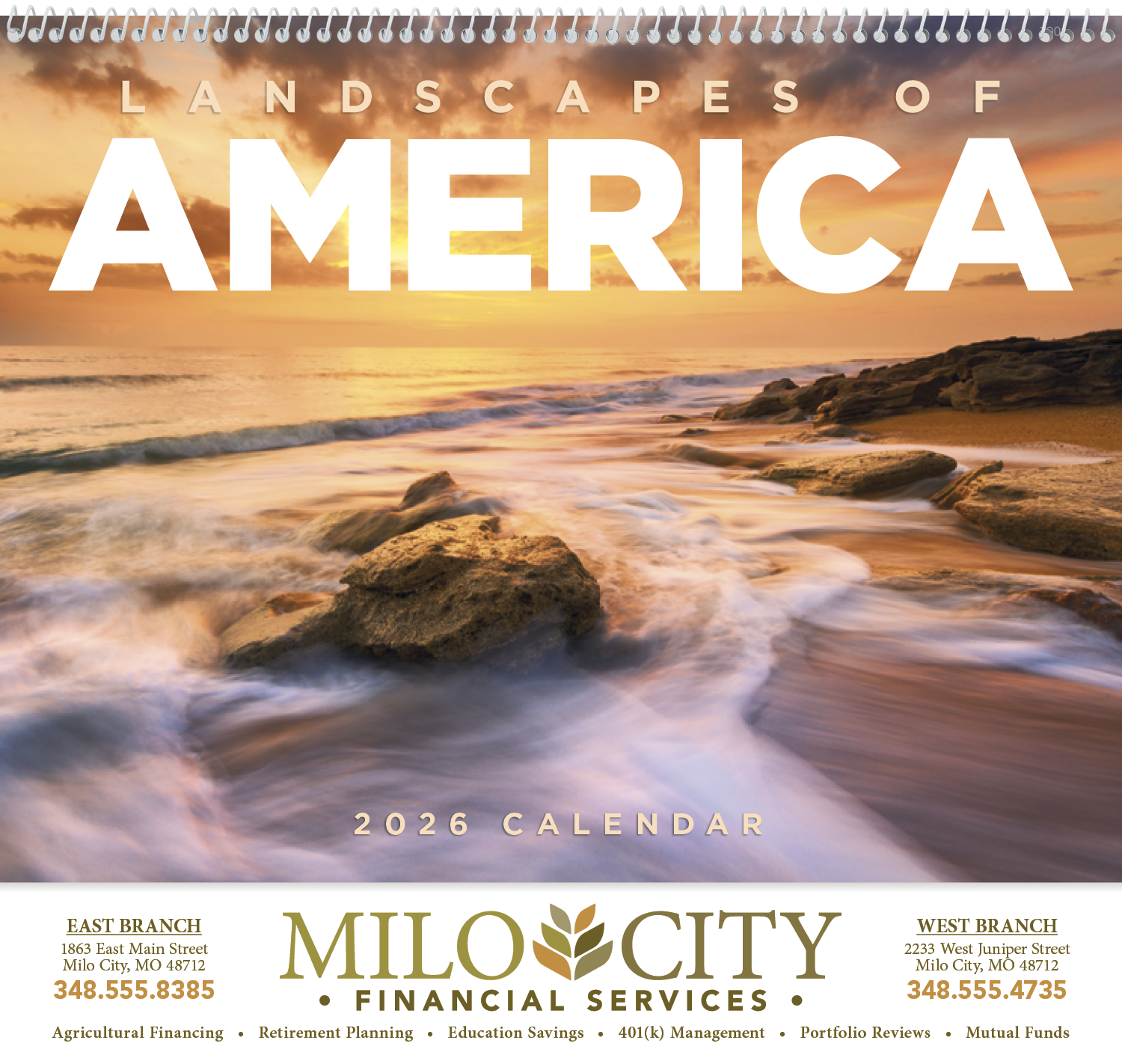 Good Value™ Landscapes of America - Spiral Calendar 28