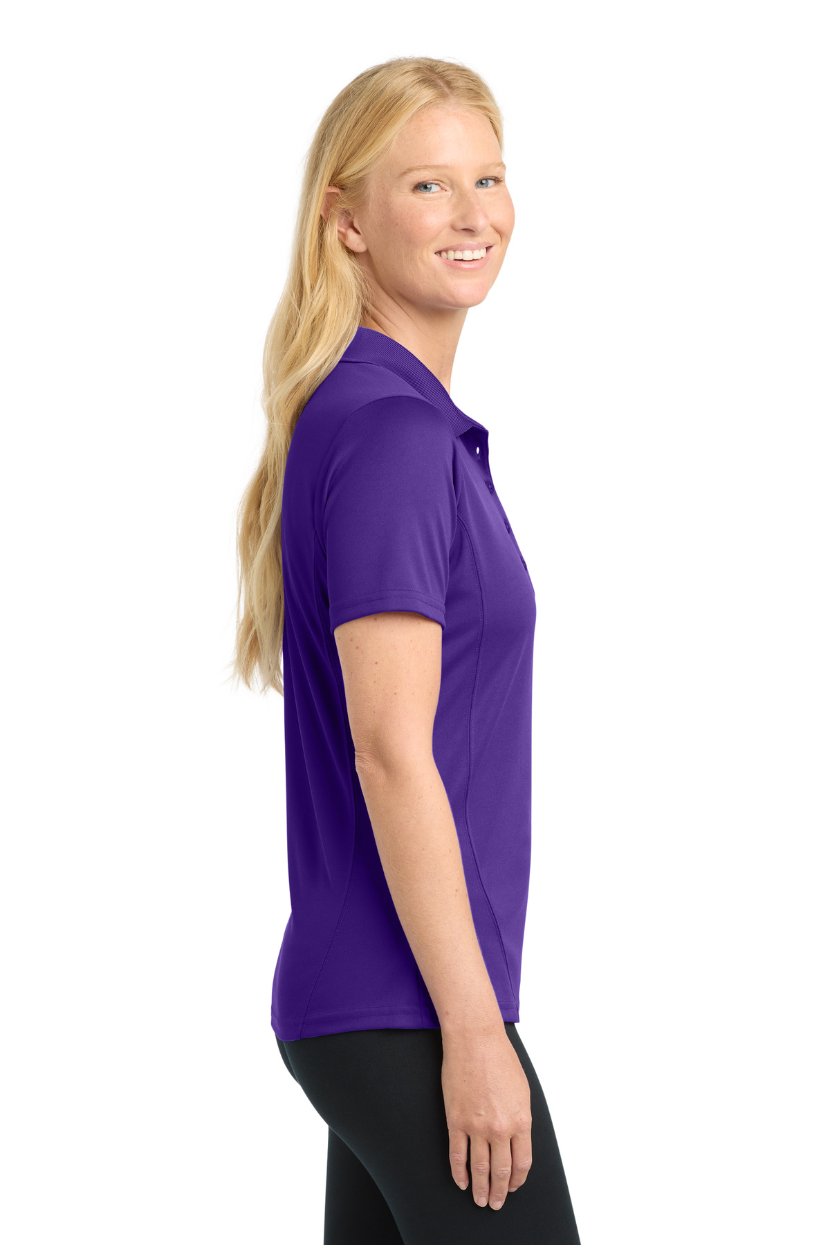 Sport-Tek Women's Dry Zone Raglan Accent Polo. L475 13