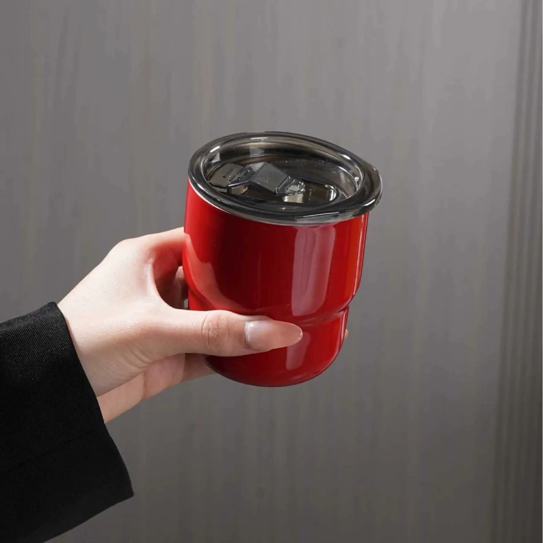 8.5 Oz. Stainless Steel Reusable Double Wall Coffee Cup 1