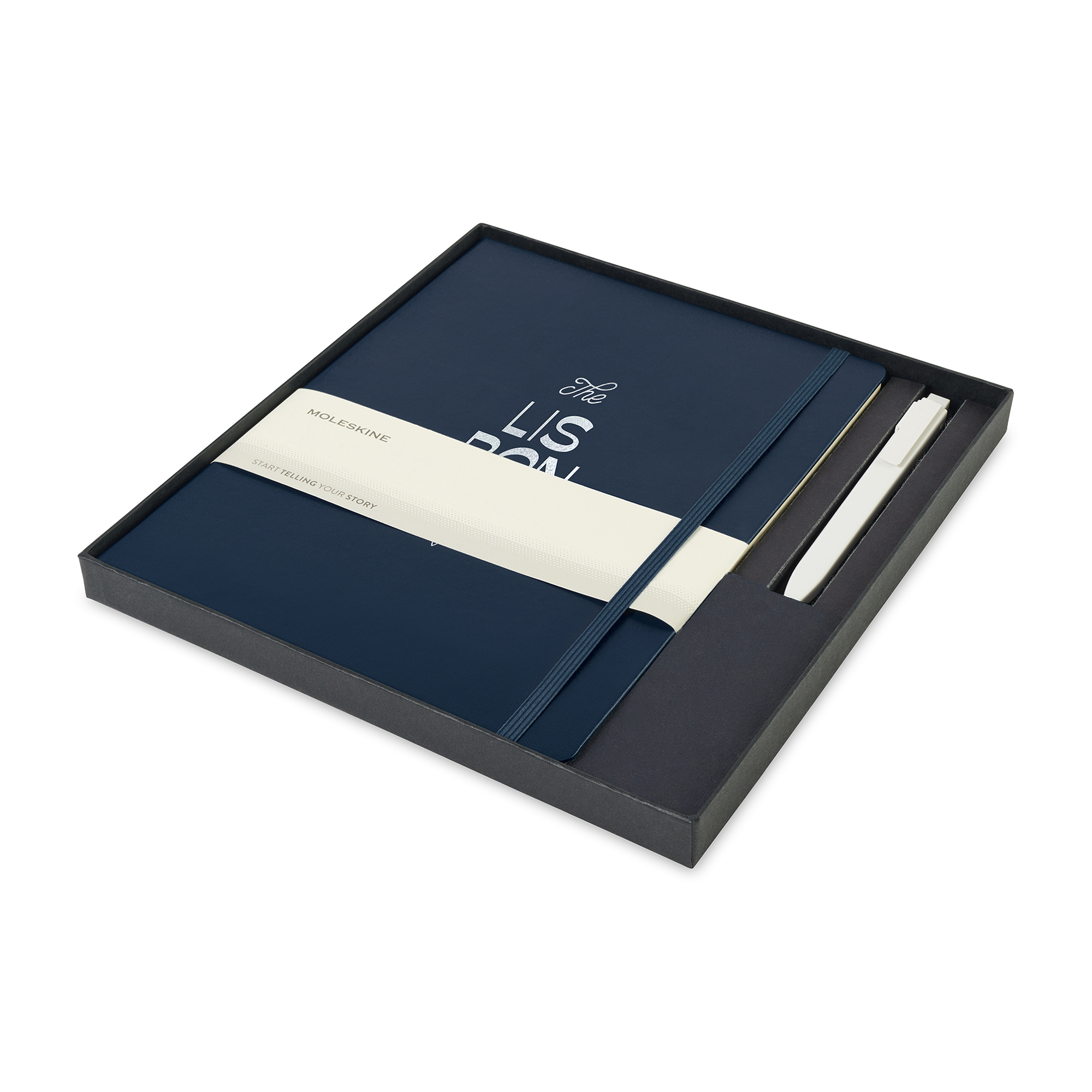 Moleskine® X-Large Notebook and GO Pen Gift Set 11