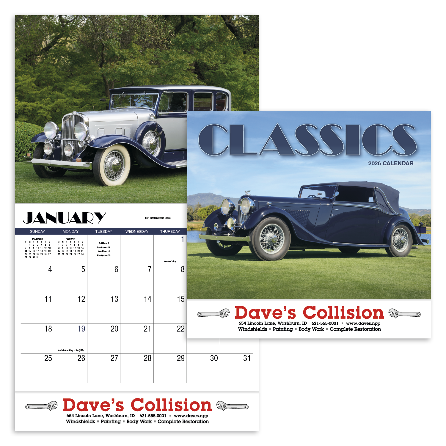 HotLine® Products Classics Appointment Calendar - Stapled 4