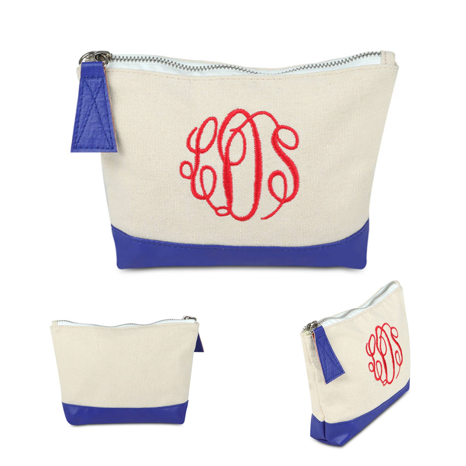 Large Canvas Travel Cosmetic Bags 4