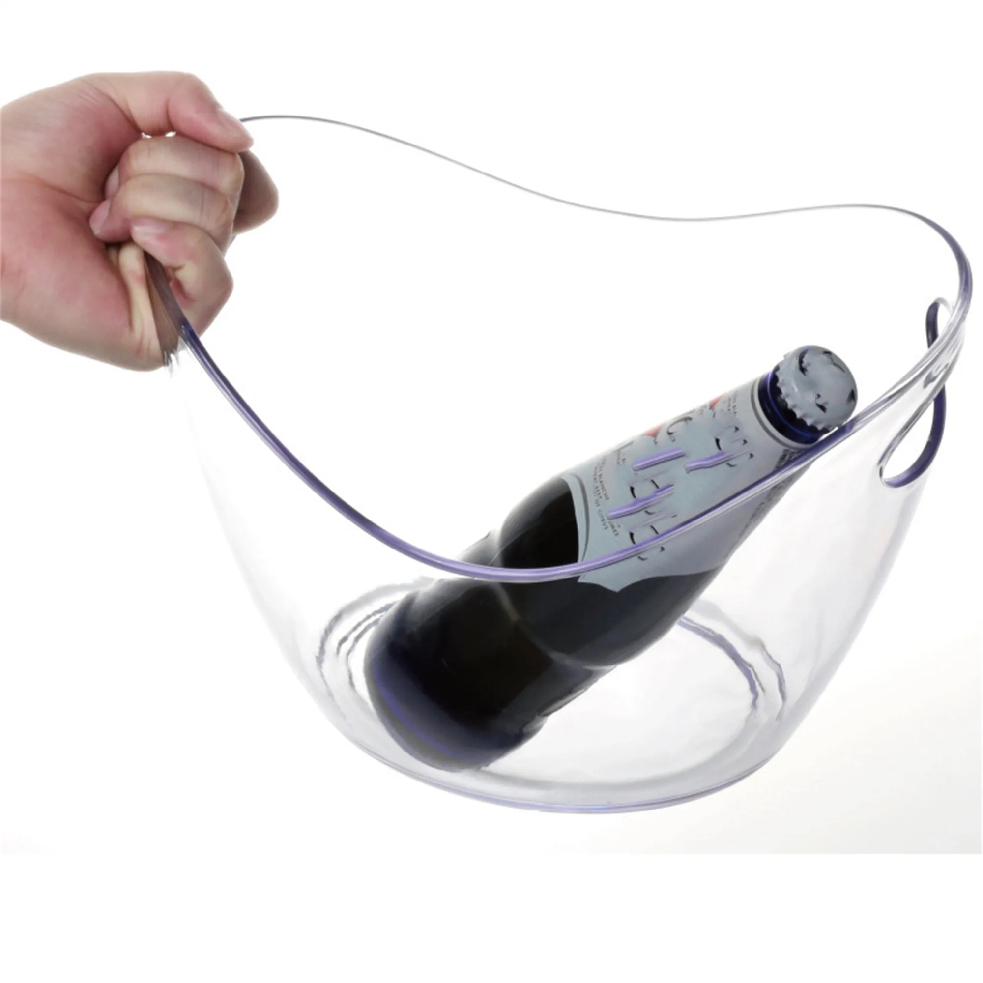 4L Clear Cooler Ice Bucket 5