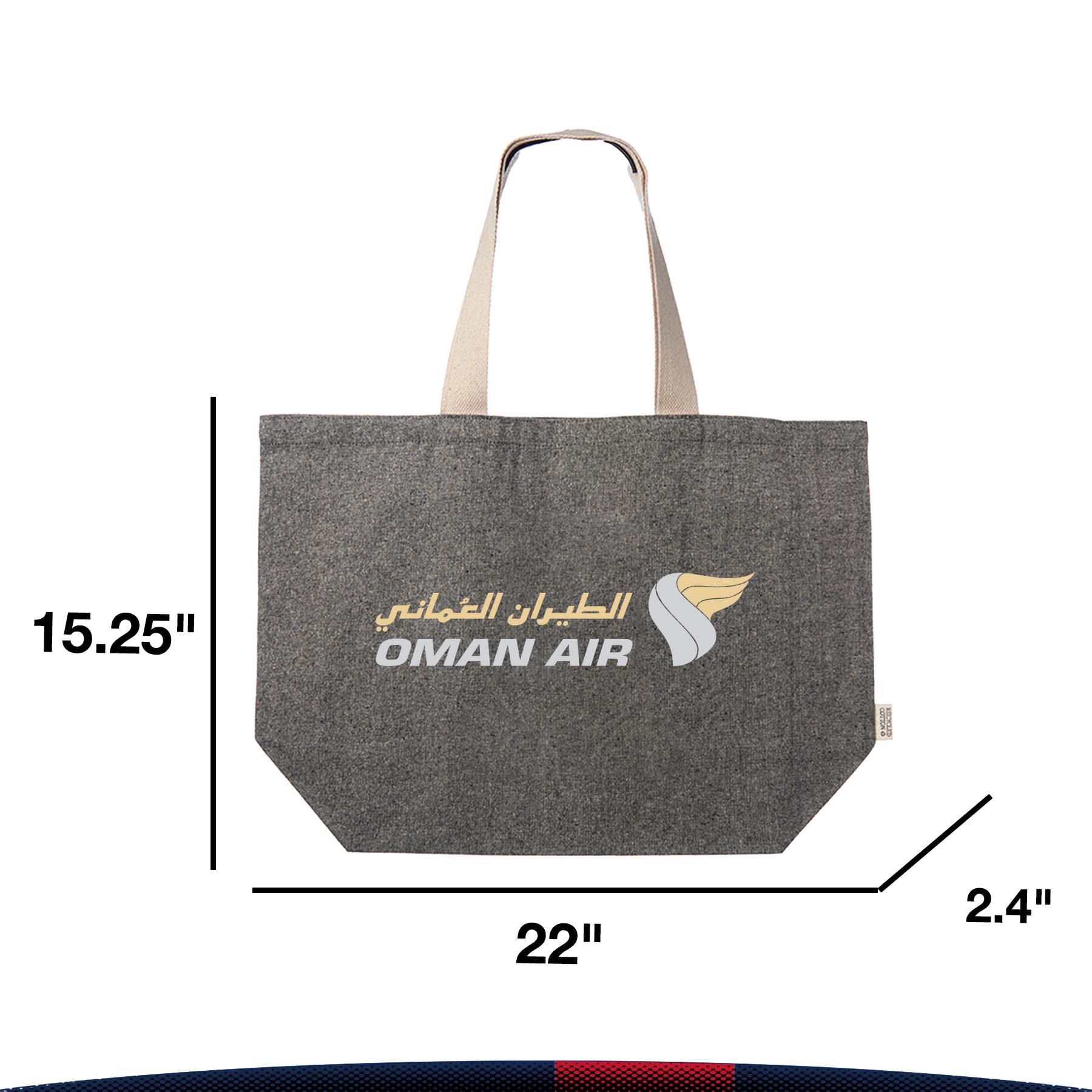 Pemie Tote Bag, custom tote bag with logo imprint 3