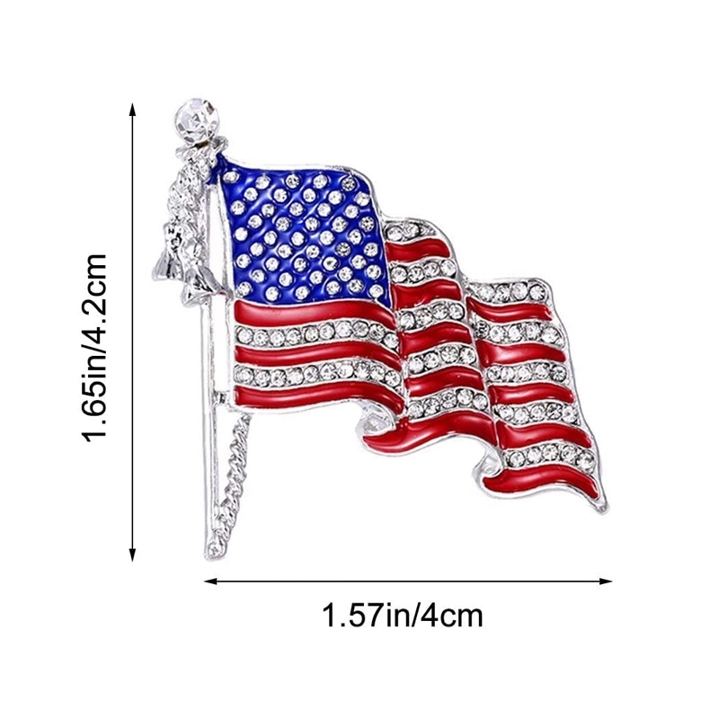 Brooch American Flag Pins 3