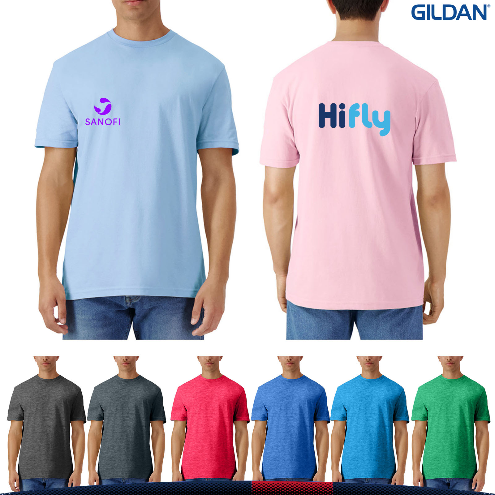 Gildan® Unisex Light Cotton T-Shirt 3