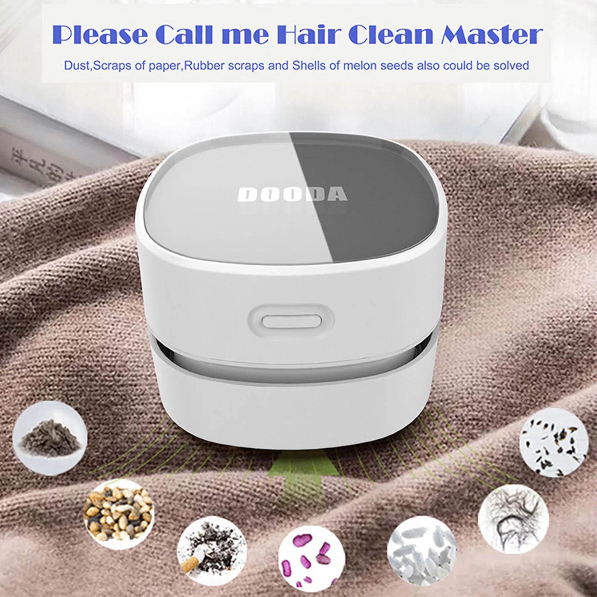 Powerful Mini Handheld Vacuum Cleaner For Home Desktop 5