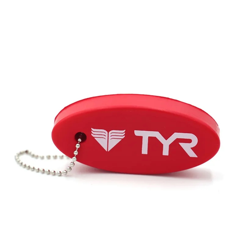 Oval PU Float Keychain 4