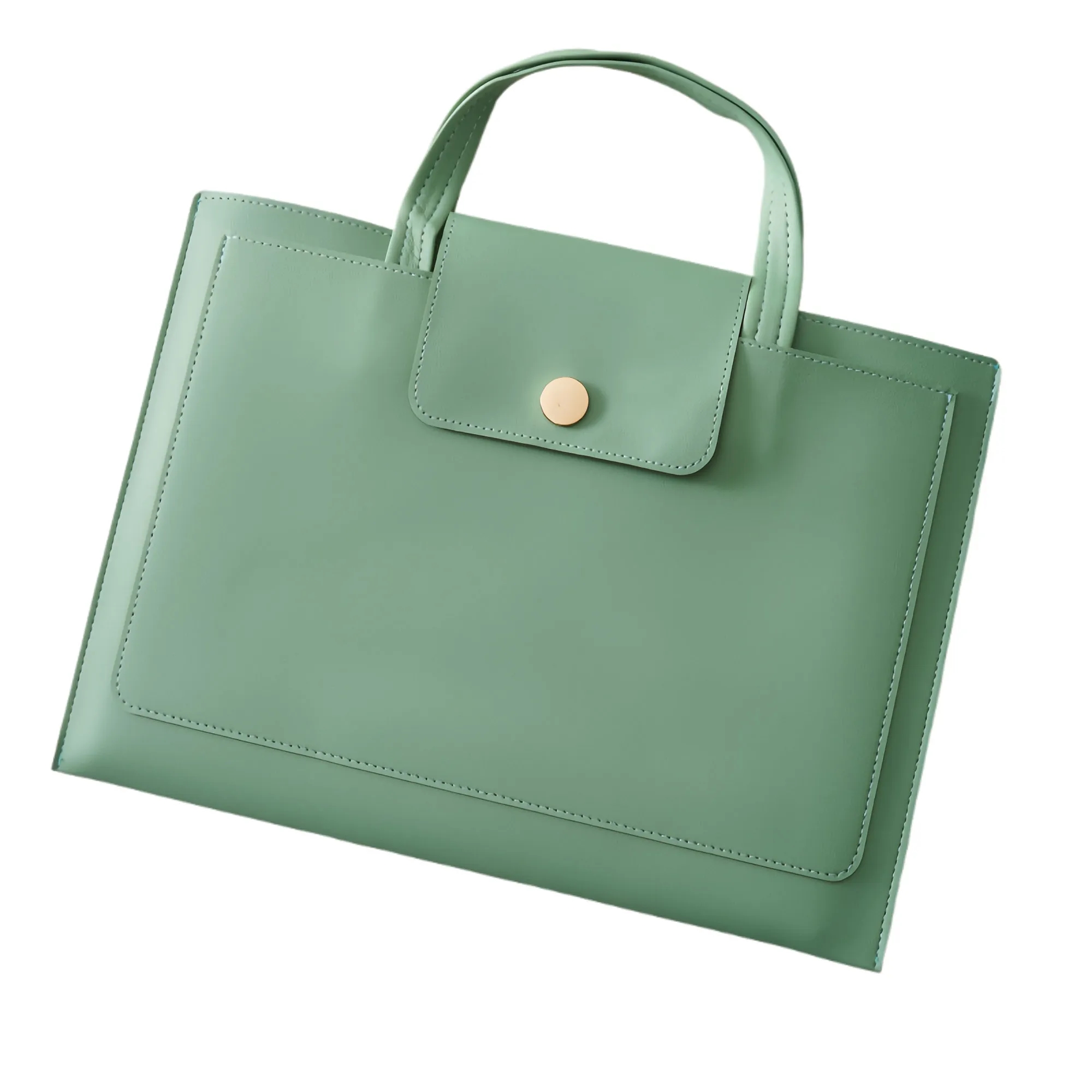 Premium Leather Office Document Bag With Waterproof 7