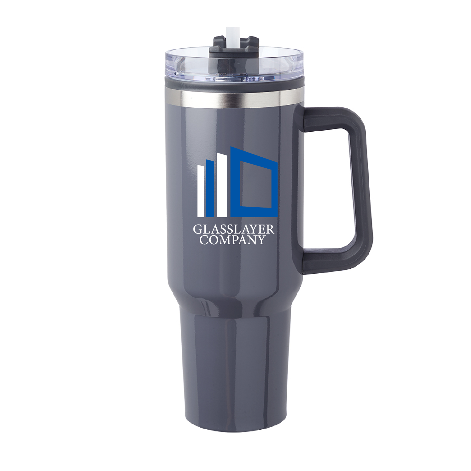 40 oz. Victor Travel Mug (2 Color Imprint) 8