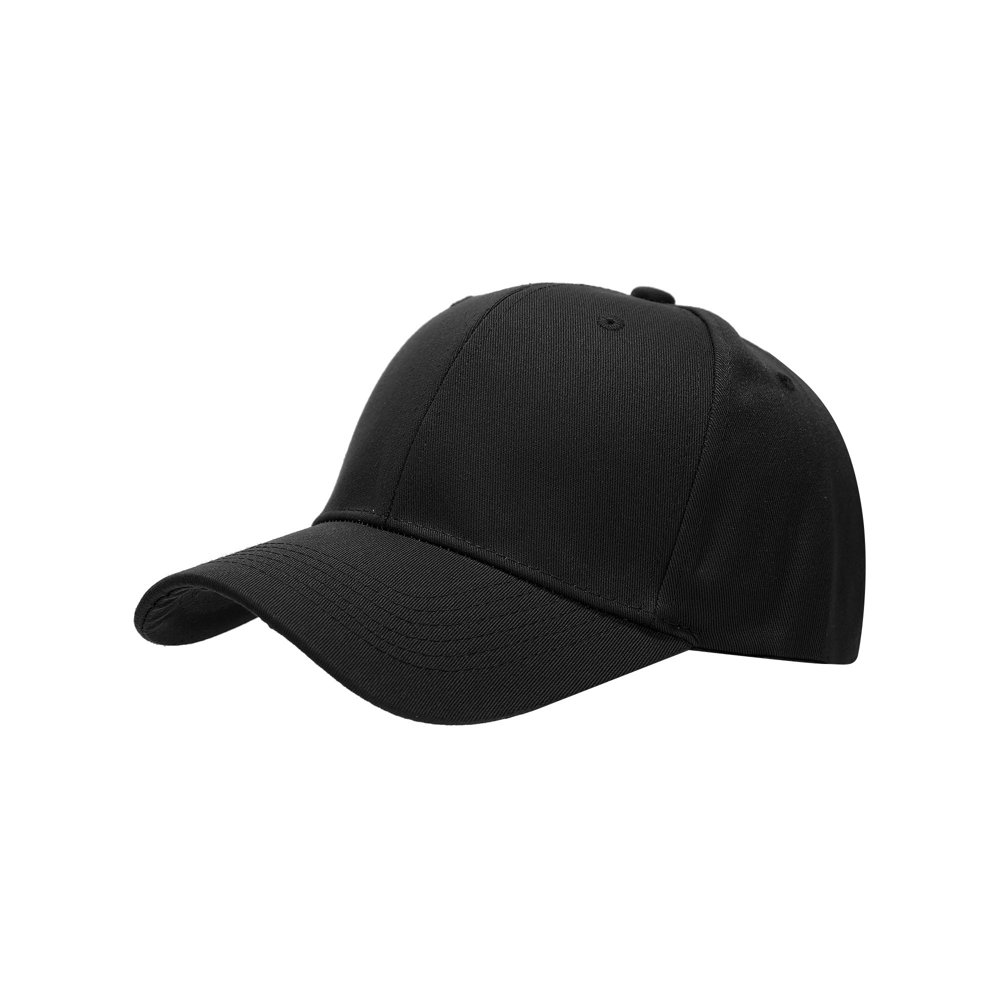 Cotton Adjustable 6 Panel Baseball Cap 6