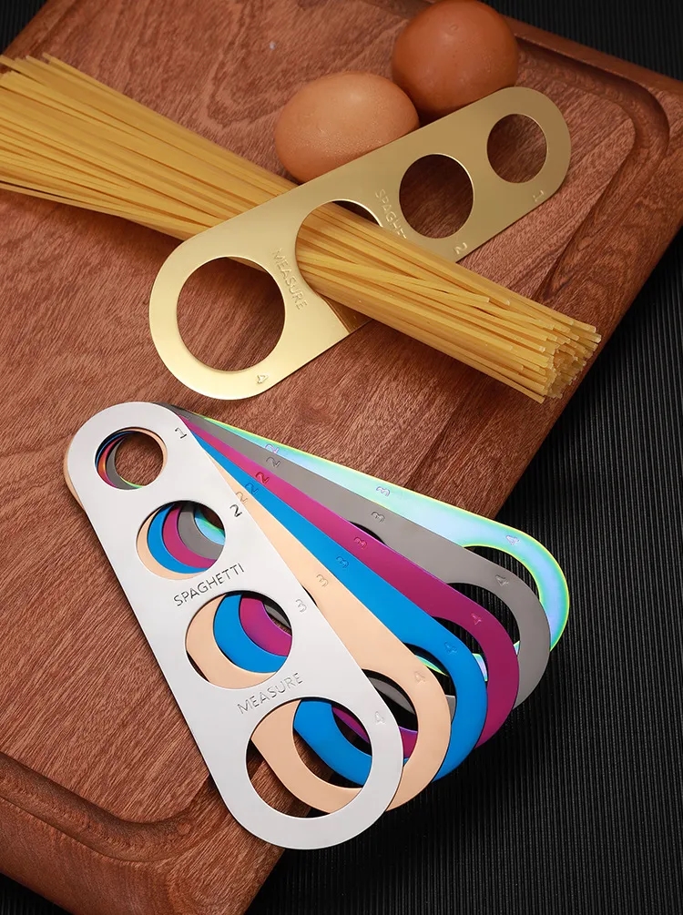 Stainless Steel Spaghetti Ruler, custom kitchen gadget with logo imprint 6