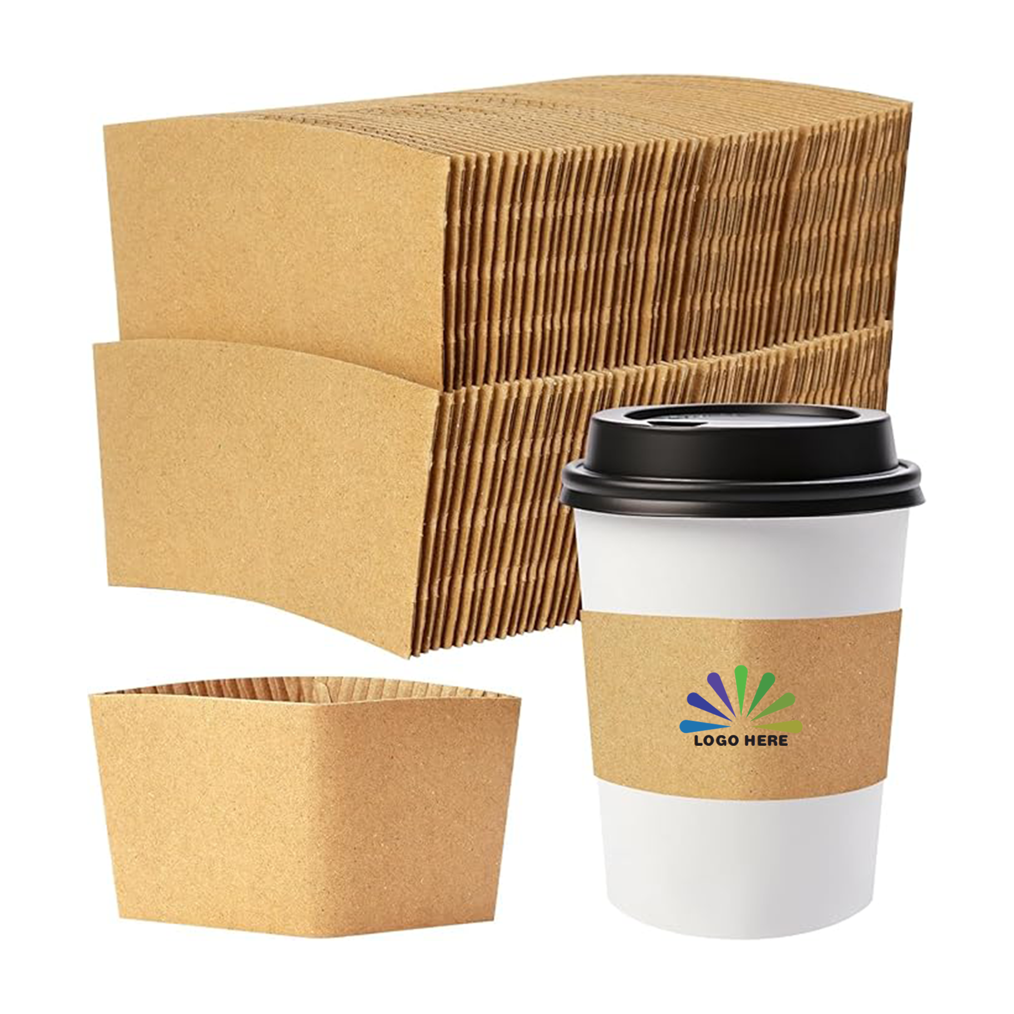 Disposable Paper Cup Sleeve 2