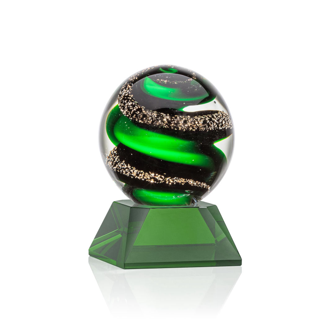 Zodiac Award on Sheffield Base - Green 7
