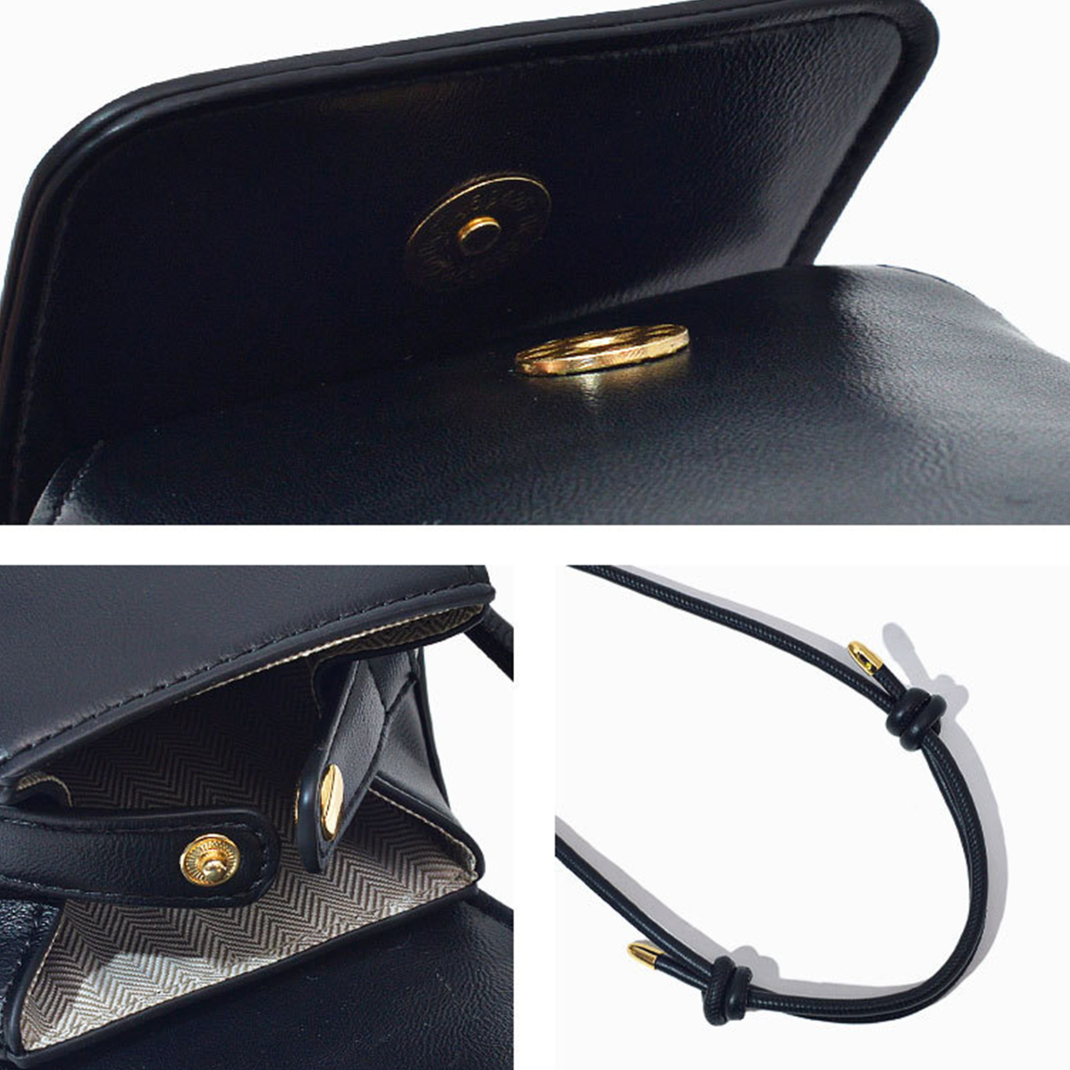 PU Leather Vintage Women's Crossbody Phone Bag 8