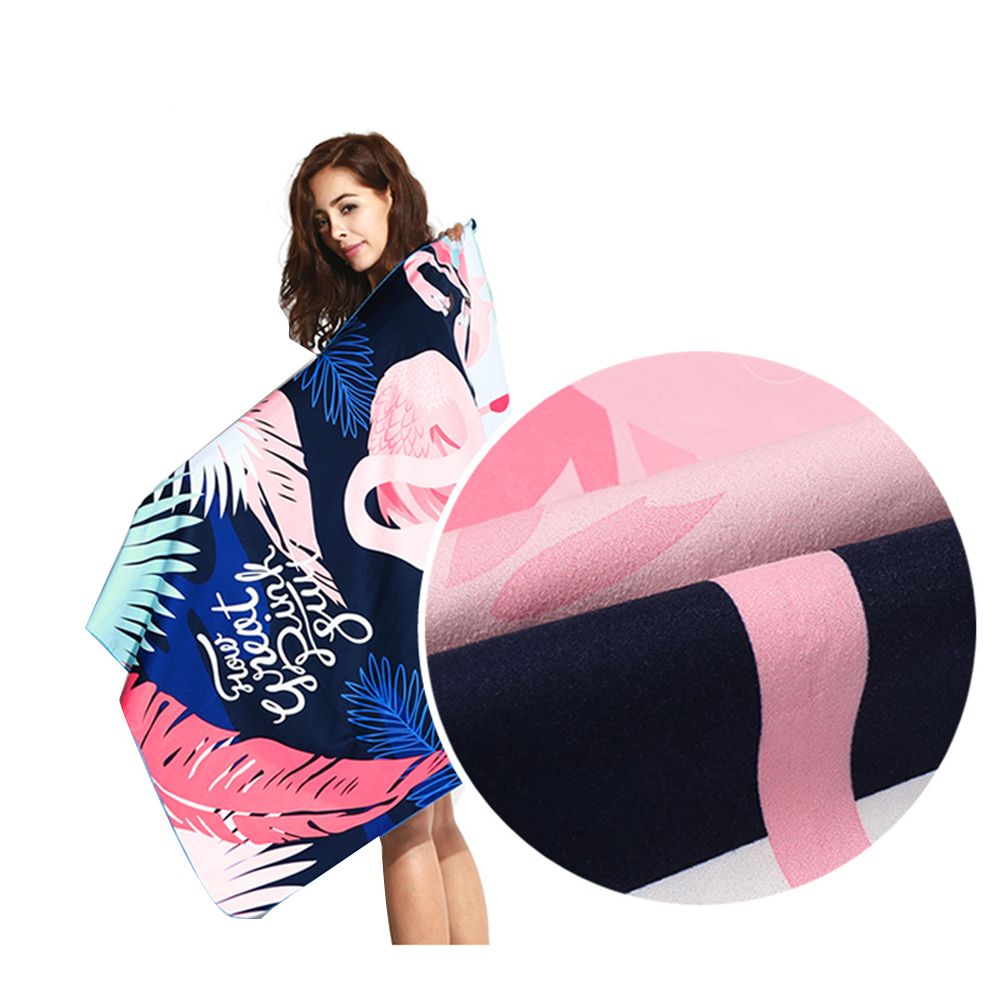 Full color print 59'' x 29'' 450g beach towel bath towel 1