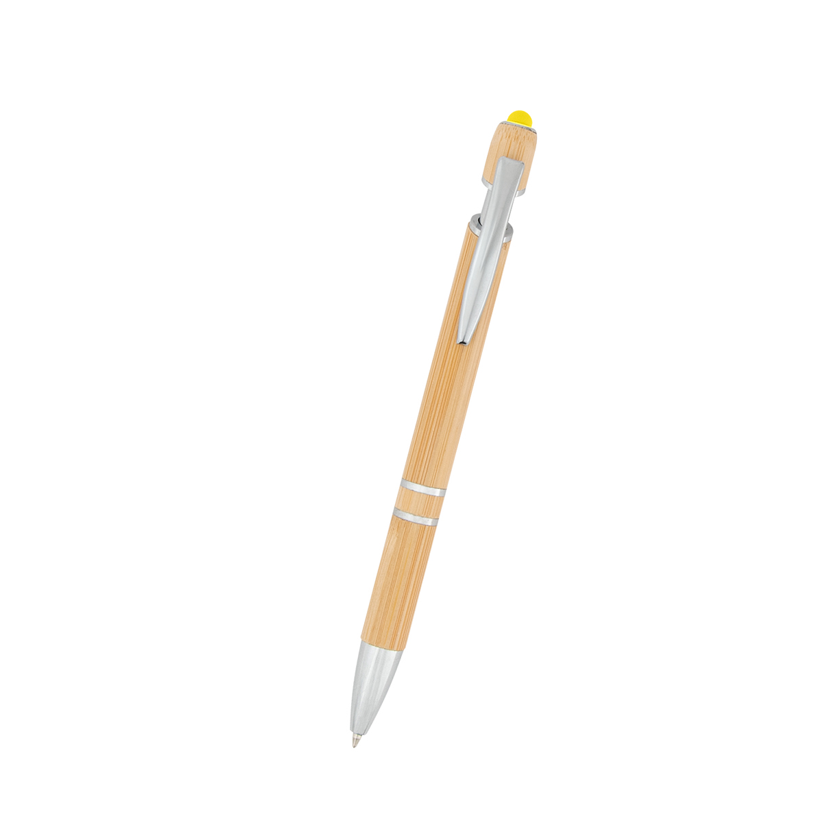 Tropical Bamboo Incline Pen With Stylus 13