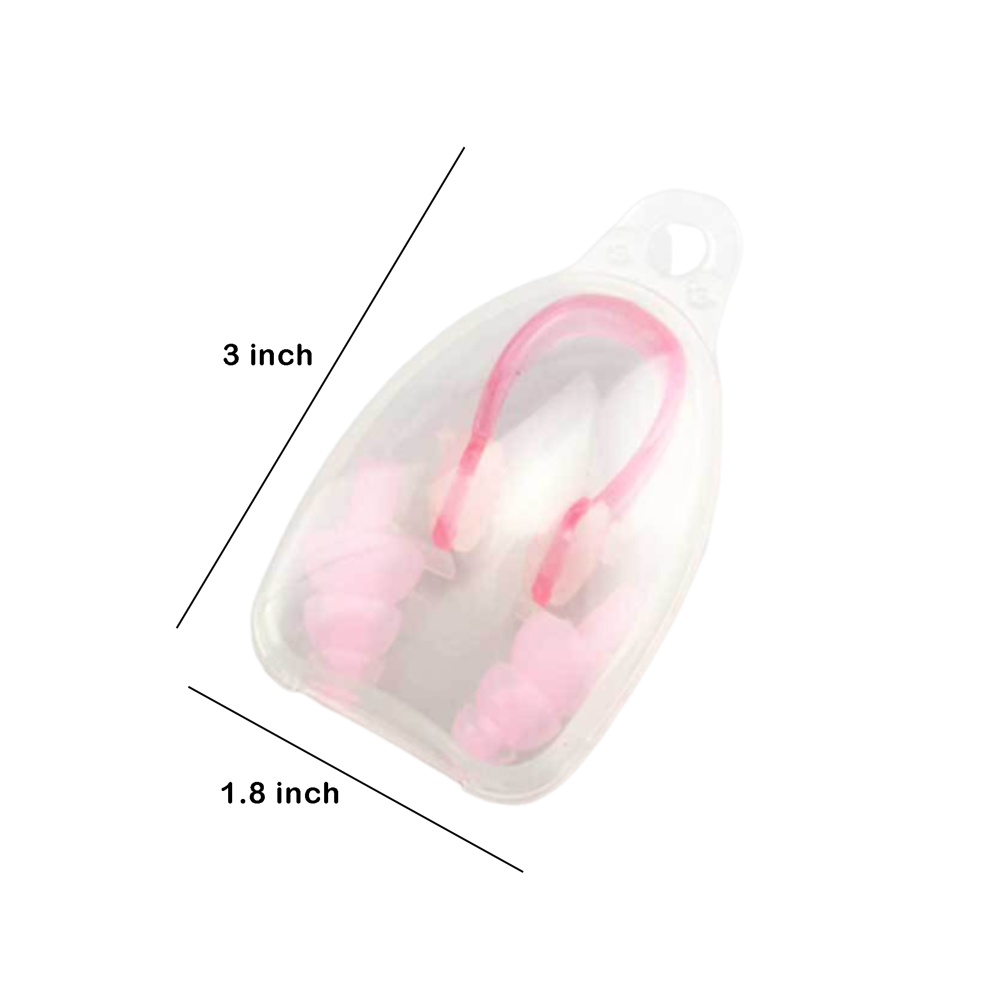 Swimming Nose Clip and Ear Plugs Set 2