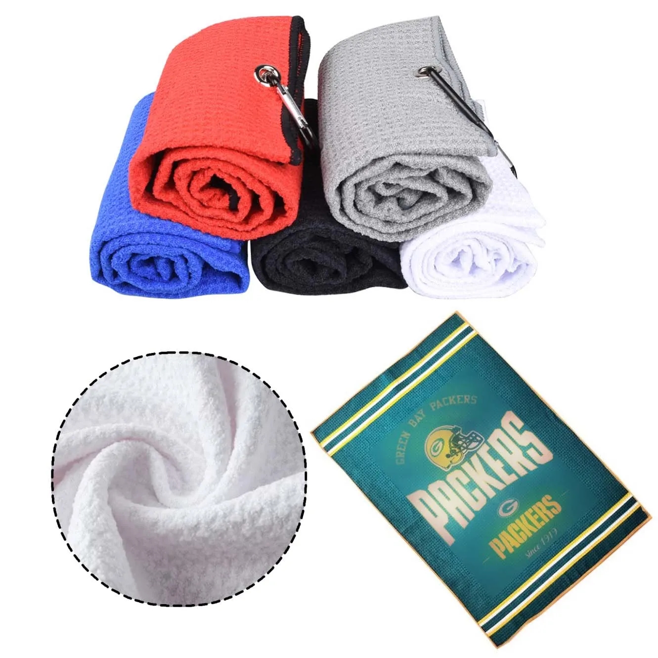 Full Color sublimated Golf Towels 3