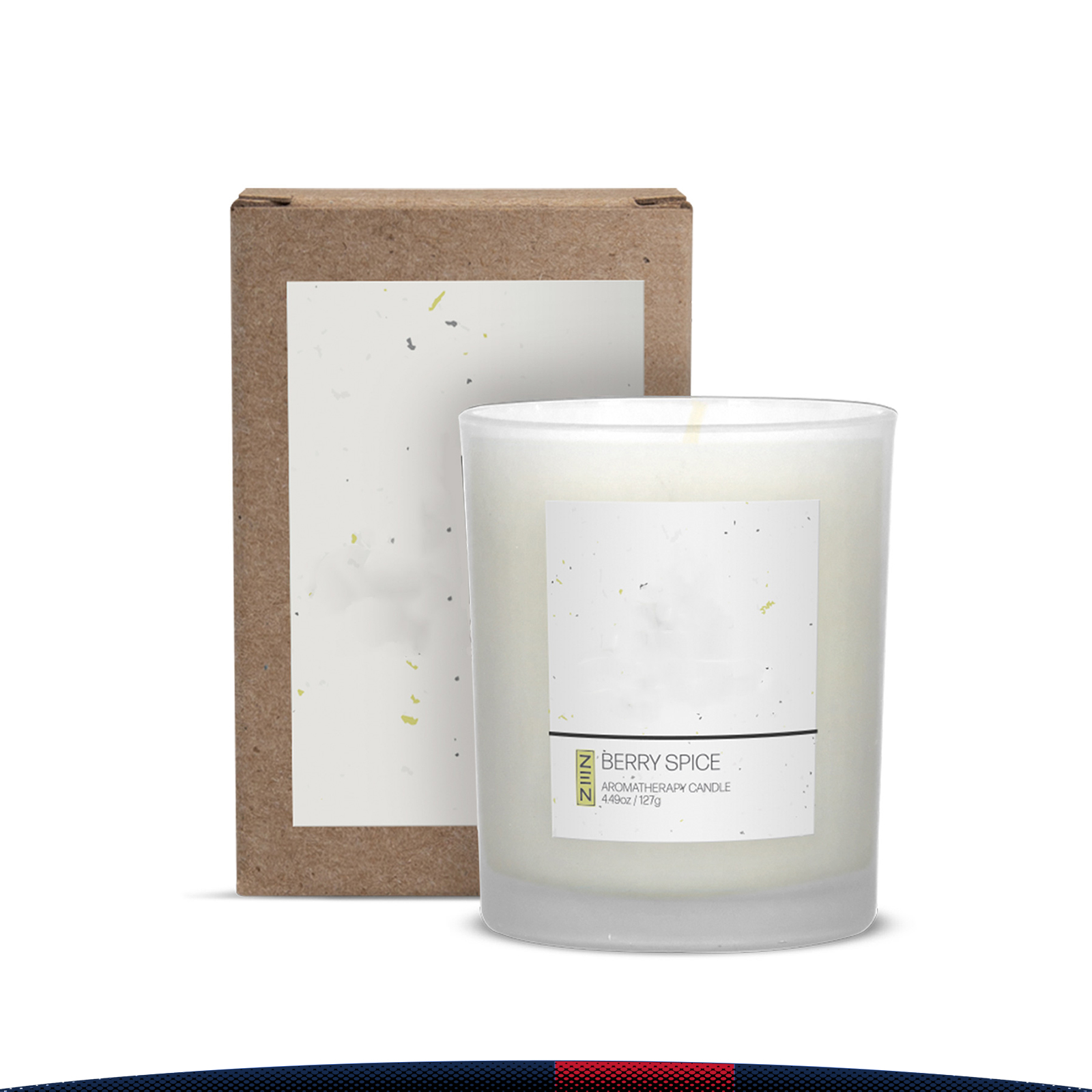 Nephele Frosted Candle 8