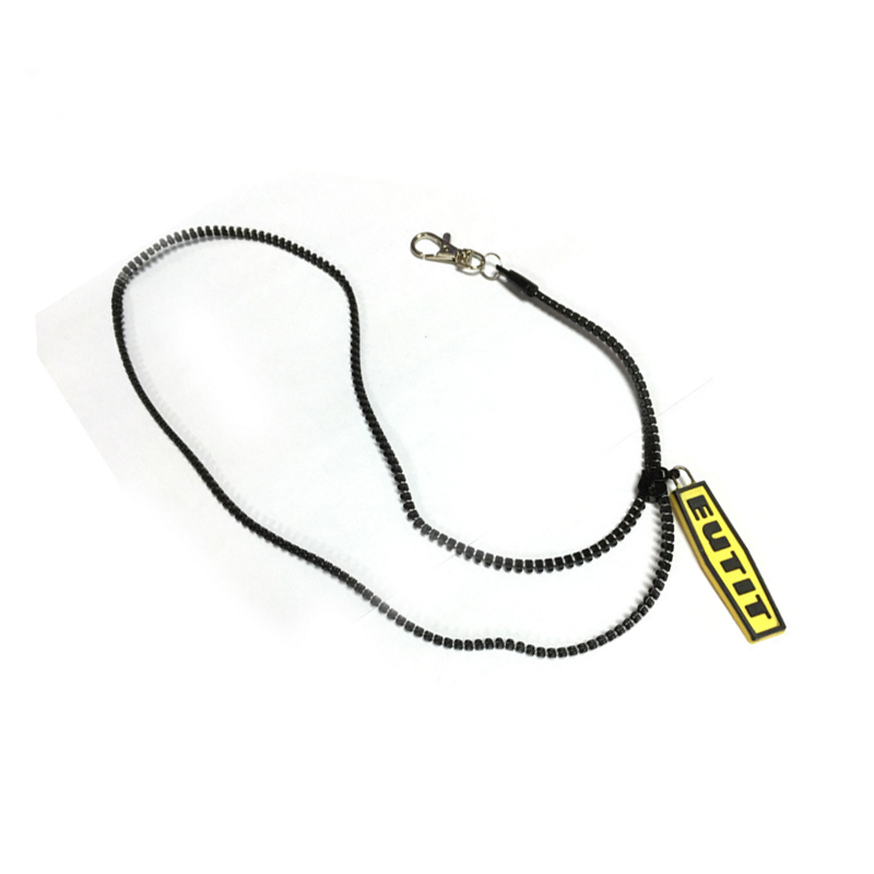 Zipper Lanyard with PVC Tag 8
