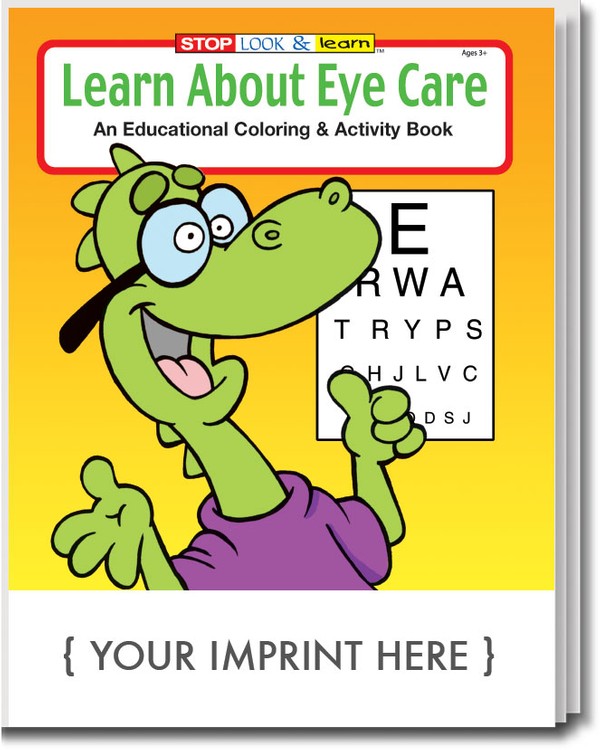 COLORING BOOK - Learn About Eye Care Coloring & Activity Book 3
