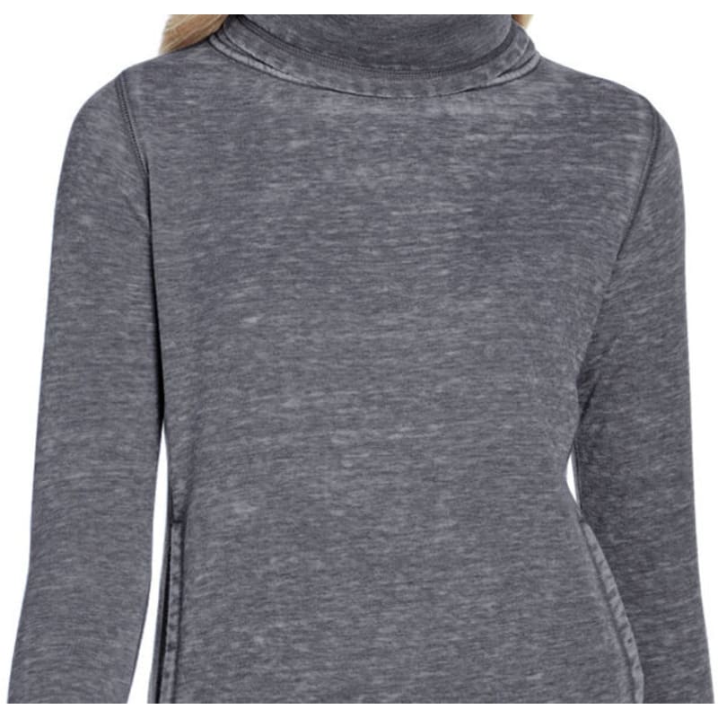 J America Ladies' Zen Fleece Cowl Neck 4