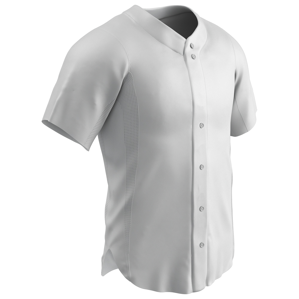 Reliever Full Button Baseball Jersey 5