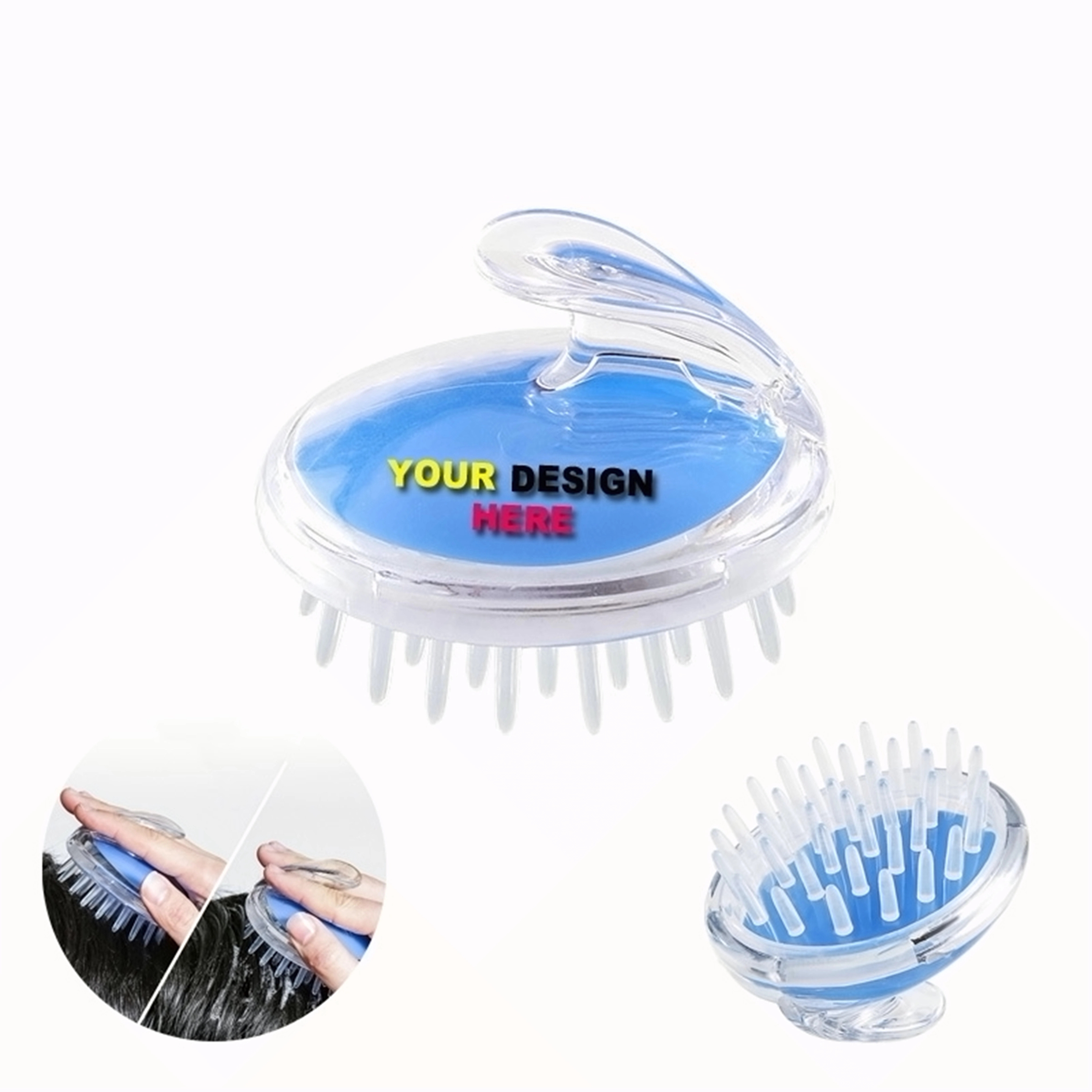 Airbag Hair Washing Massage Shampoo Brush 2