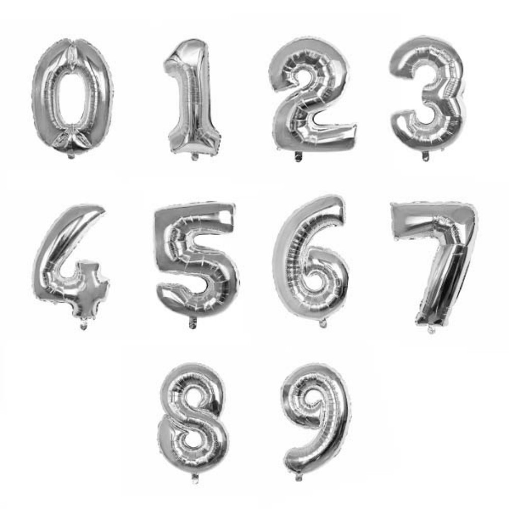 32" Number & Letter Balloons 43