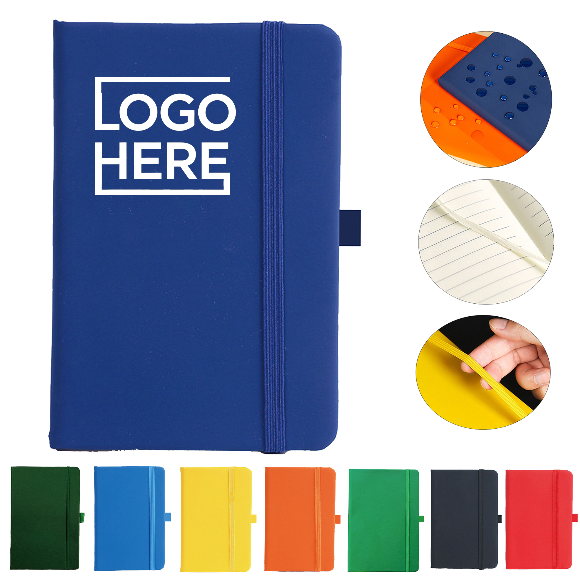 A5 Portable Hardcover Pocket Notebooks 2