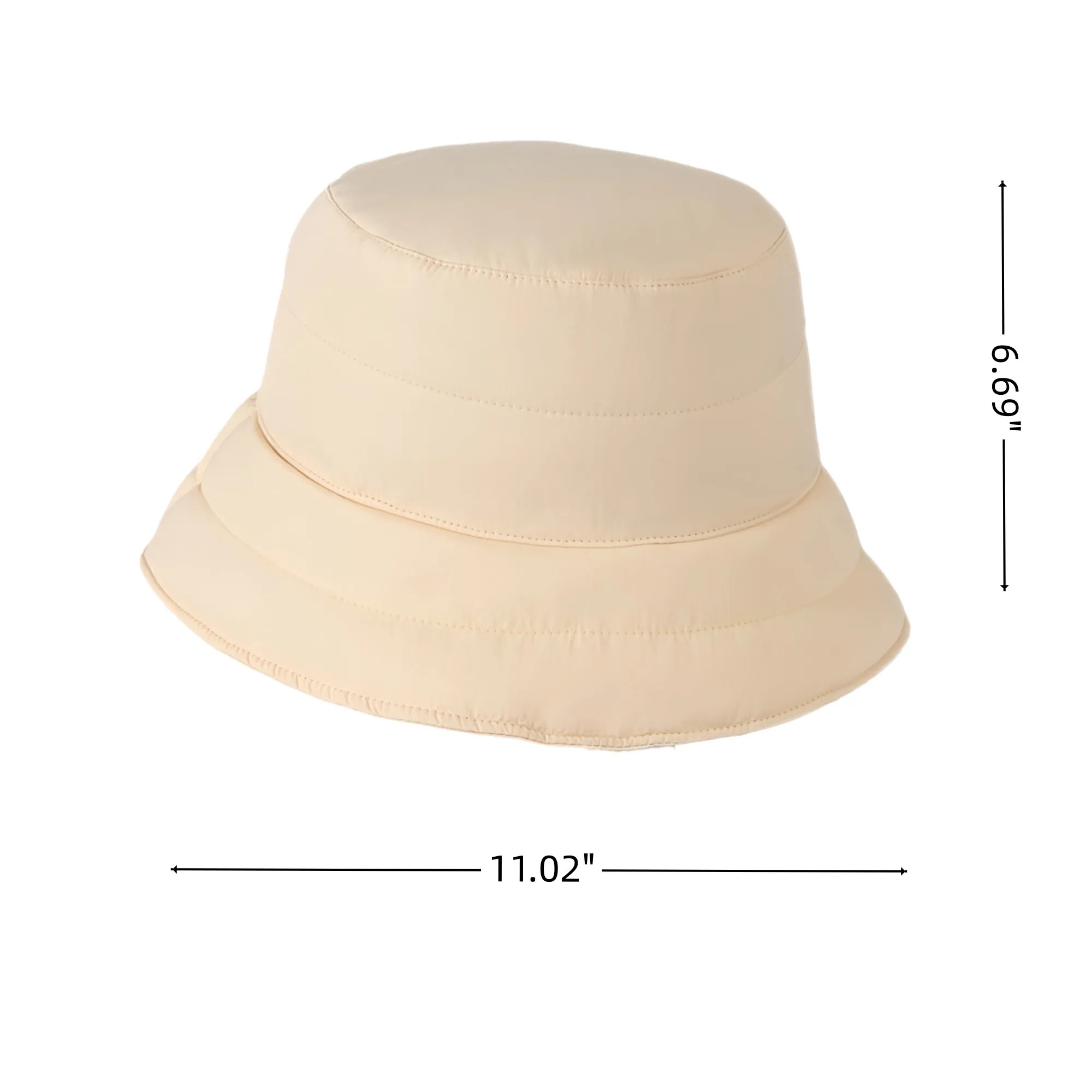 Winter Reversible Insulated Bucket Hat Fluffy Warm Cap 2