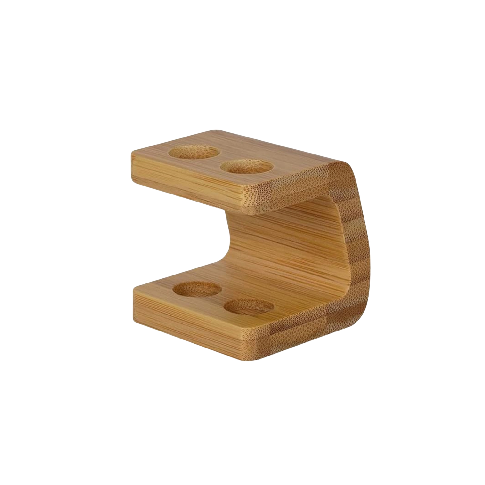 Bamboo Toothbrush Rack Storage 4